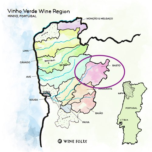 Portugal Wine Map – Wine Folly