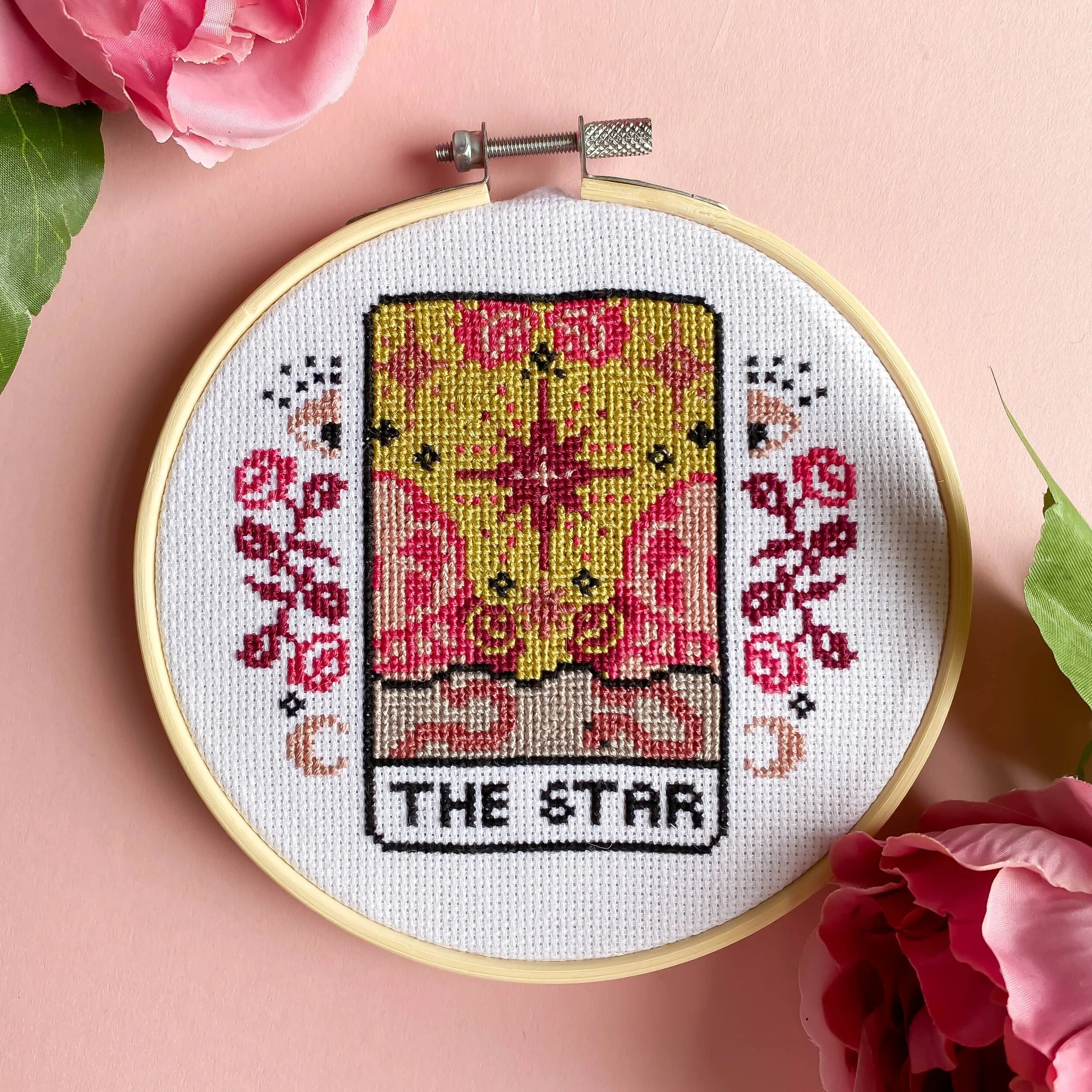 'The Star' Tarot Collection Cross Stitch Kit — Innocent Bones