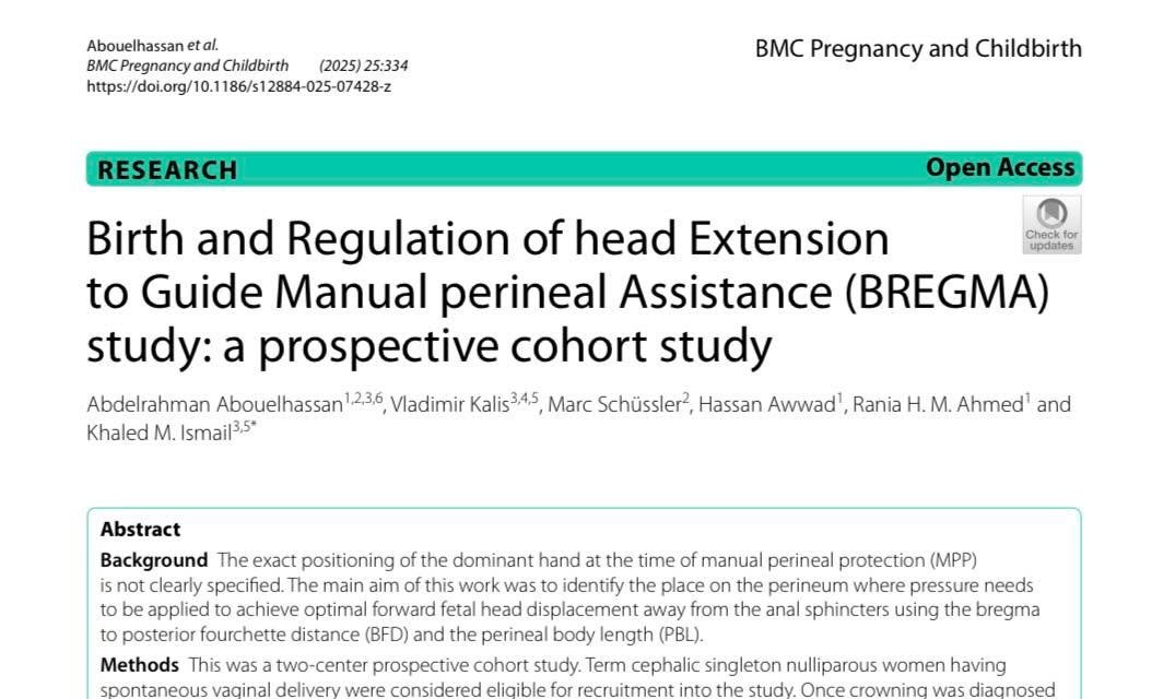 Our latest study in a prestigious international journal was published on the first day of spring. In it, we look at the extent of changes to the pelvic floor during labour and how some of these 