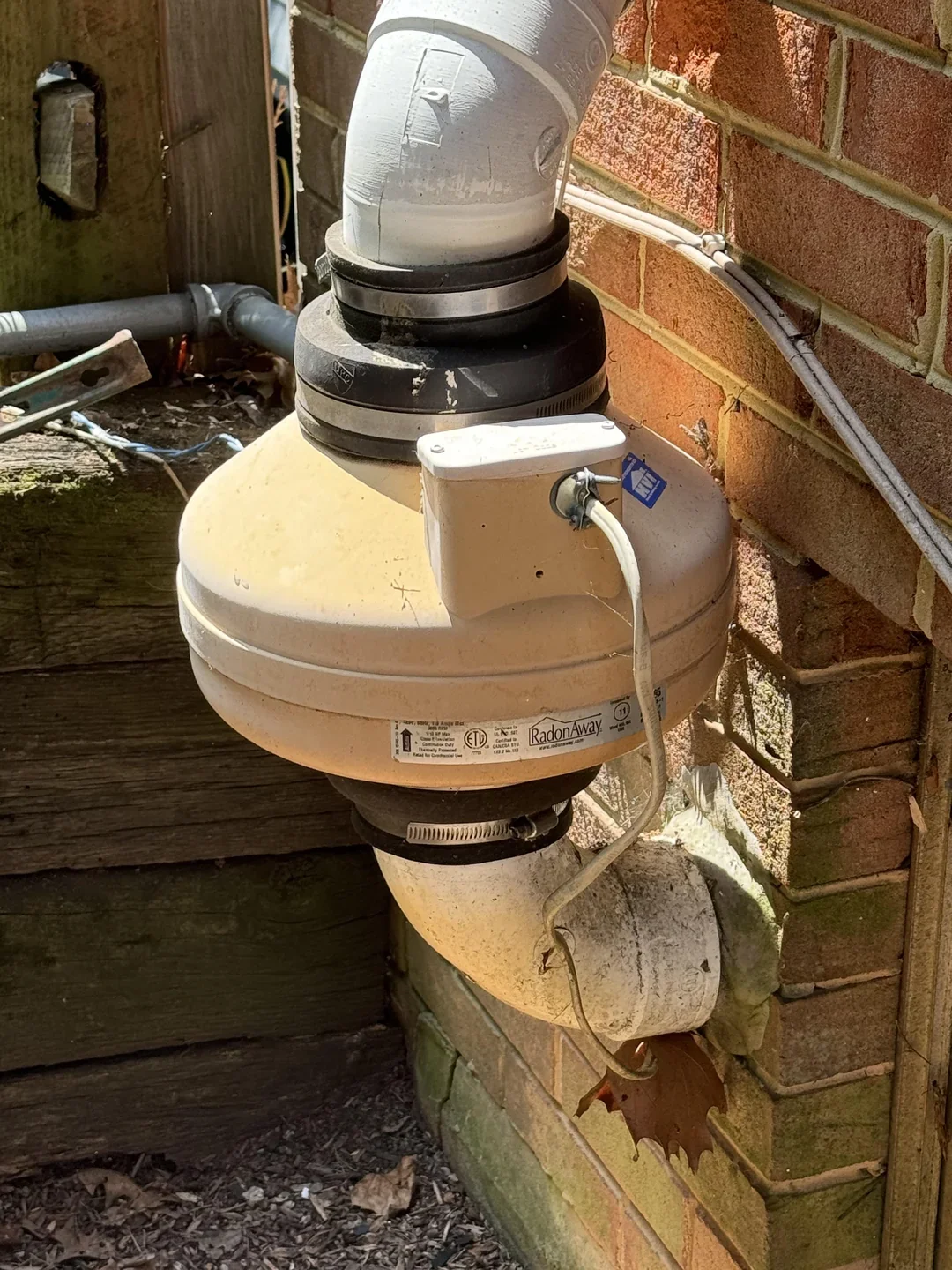old radon fan