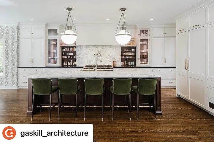 This kitchen elevation combines beauty with function. The marble backsplash slides open to reveal hidden storage, creating a sleek and seamless design. This was a rewarding project to work on with Gaskill Architecture. 

RePosted &bull; @gaskill_arch