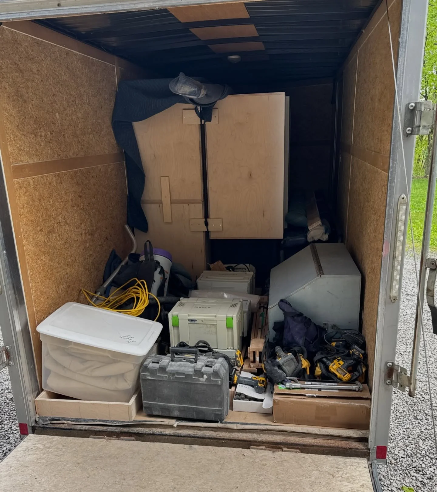 Loaded and ready for a Monday installation. 

#customcabinetry #woodwork #pittsburgh #woodshop #cabinetry