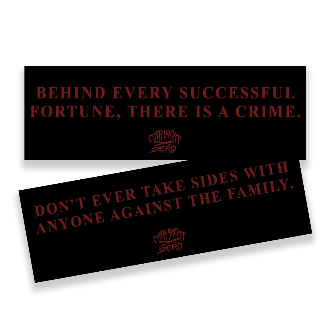 ZERO LEGION X CUTTHROAT STICKER PACK