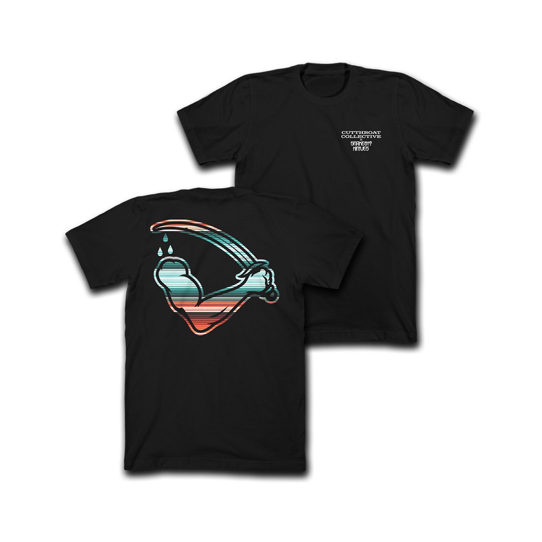 BLK SNAKEBIT COLLAB TEE