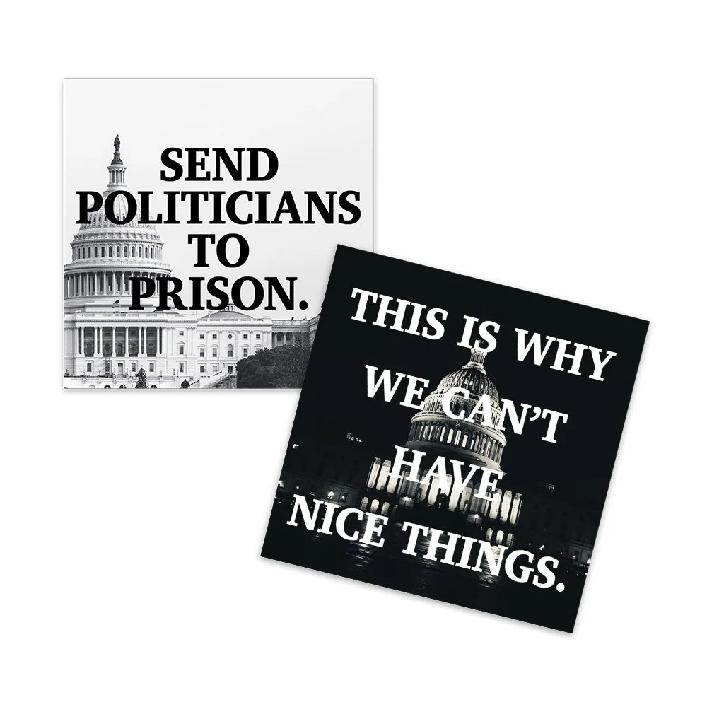 POLITICKIN' STICKER PACK