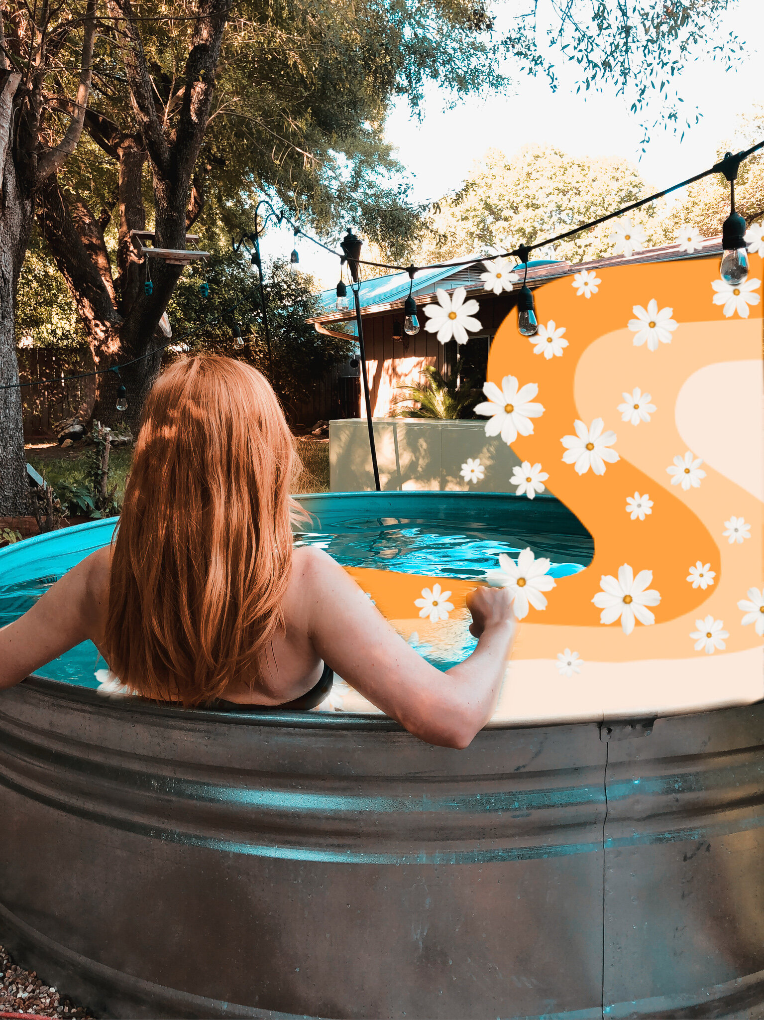 FLOAT ON WITH YOUR OWN DIY STOCK TANK POOL — mid-century millennial
