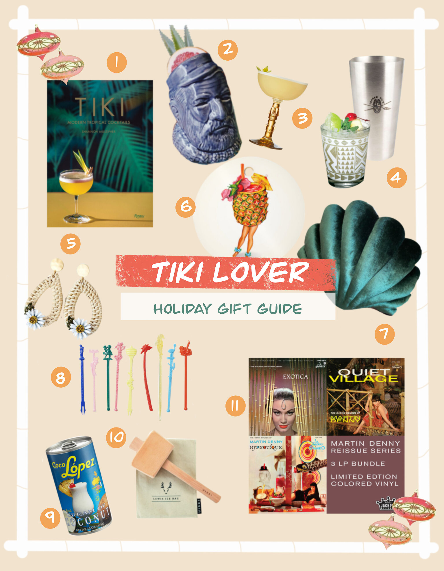 Gift Guide: Unique Gifts for Tiki Lovers — mid-century millennial