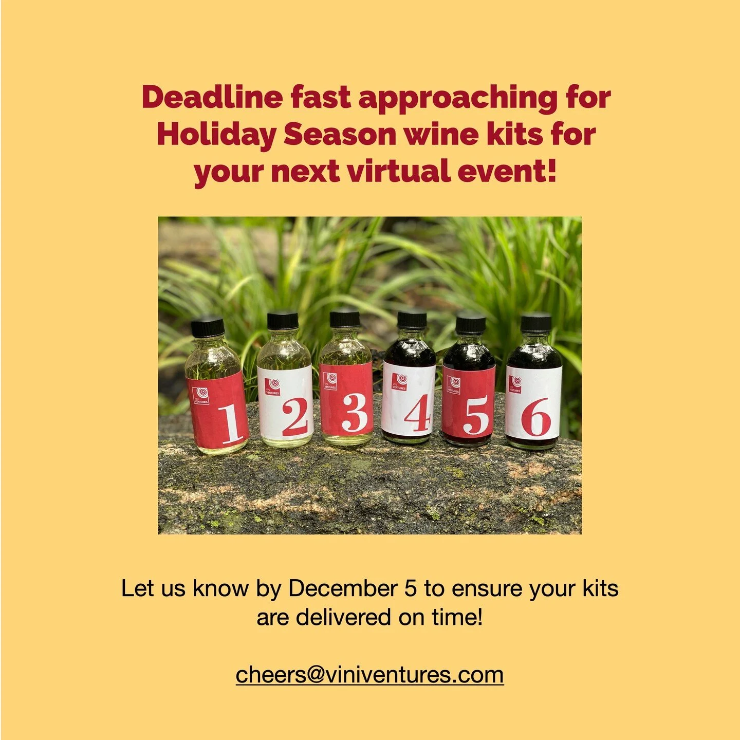 How can we help with your upcoming festivities?
.
.
.
.
. #minibottles #virtualtasting #virtualwinetasting #virtualcocktails #zoomwinetasting #winesofinstagram #wineonline #winetasting #winelover #winegeek #wineoclock #samplebottles #adventureinwine