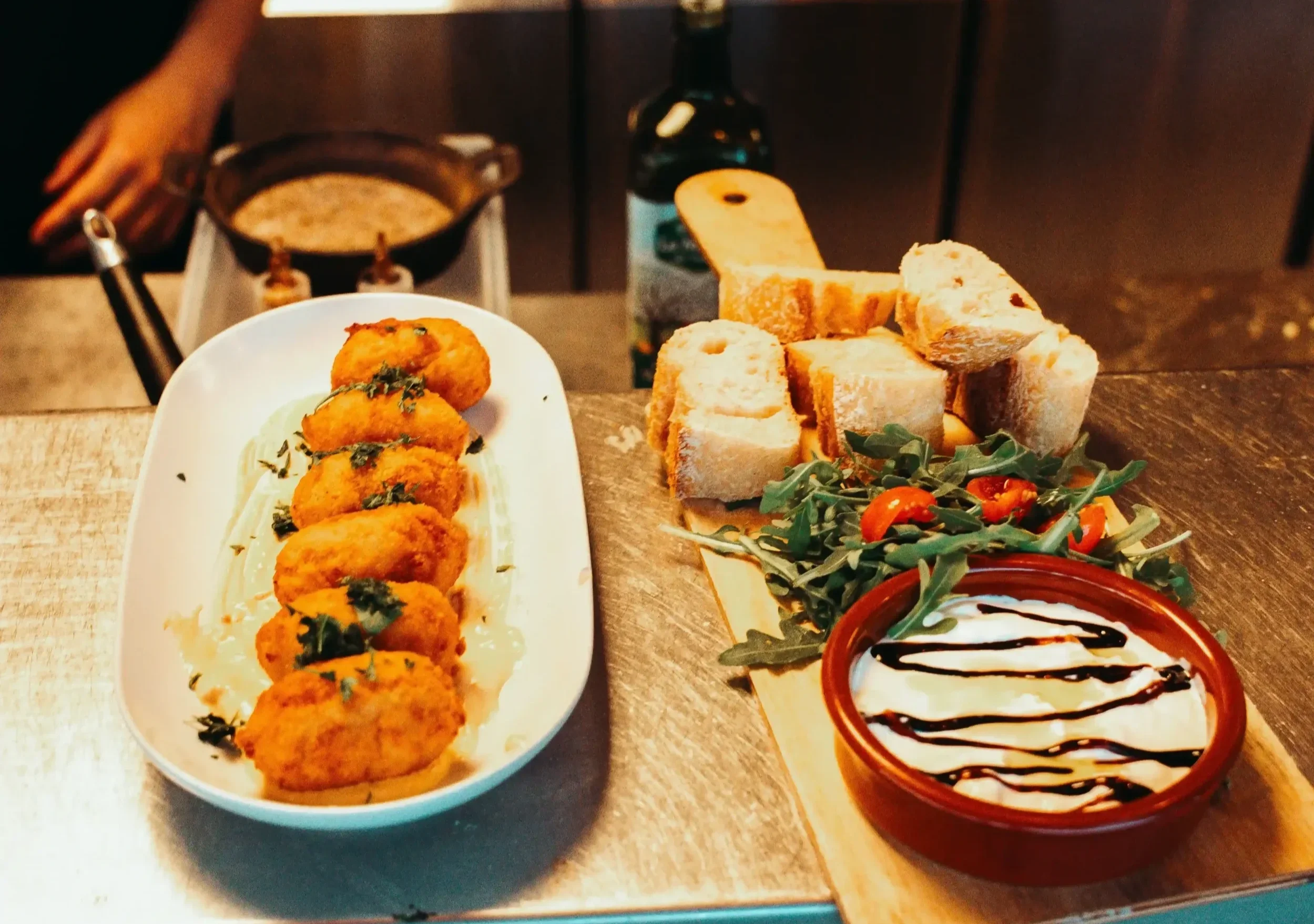 Deux planches de tapas à la Friche Gourmande Toulouse