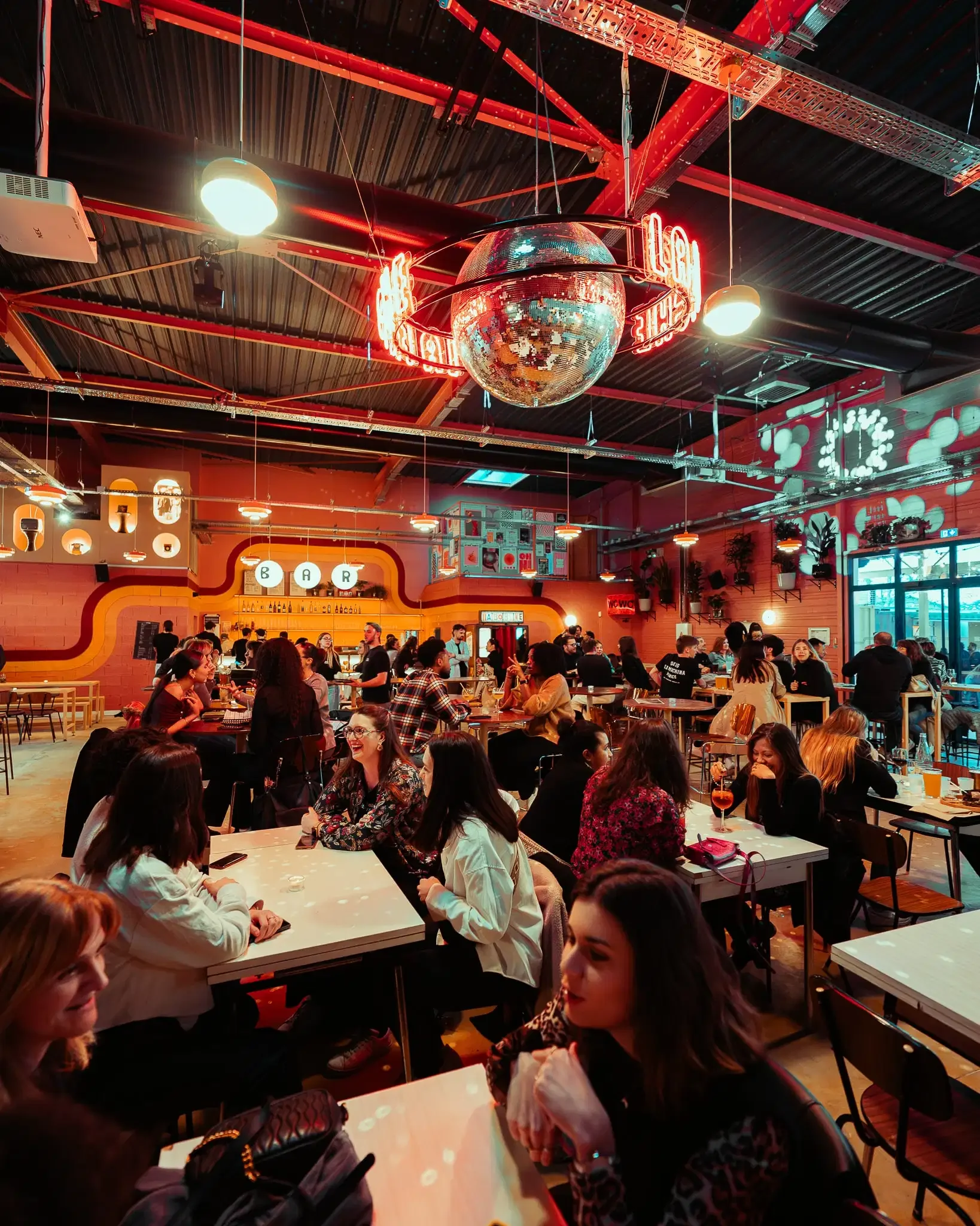 food court
