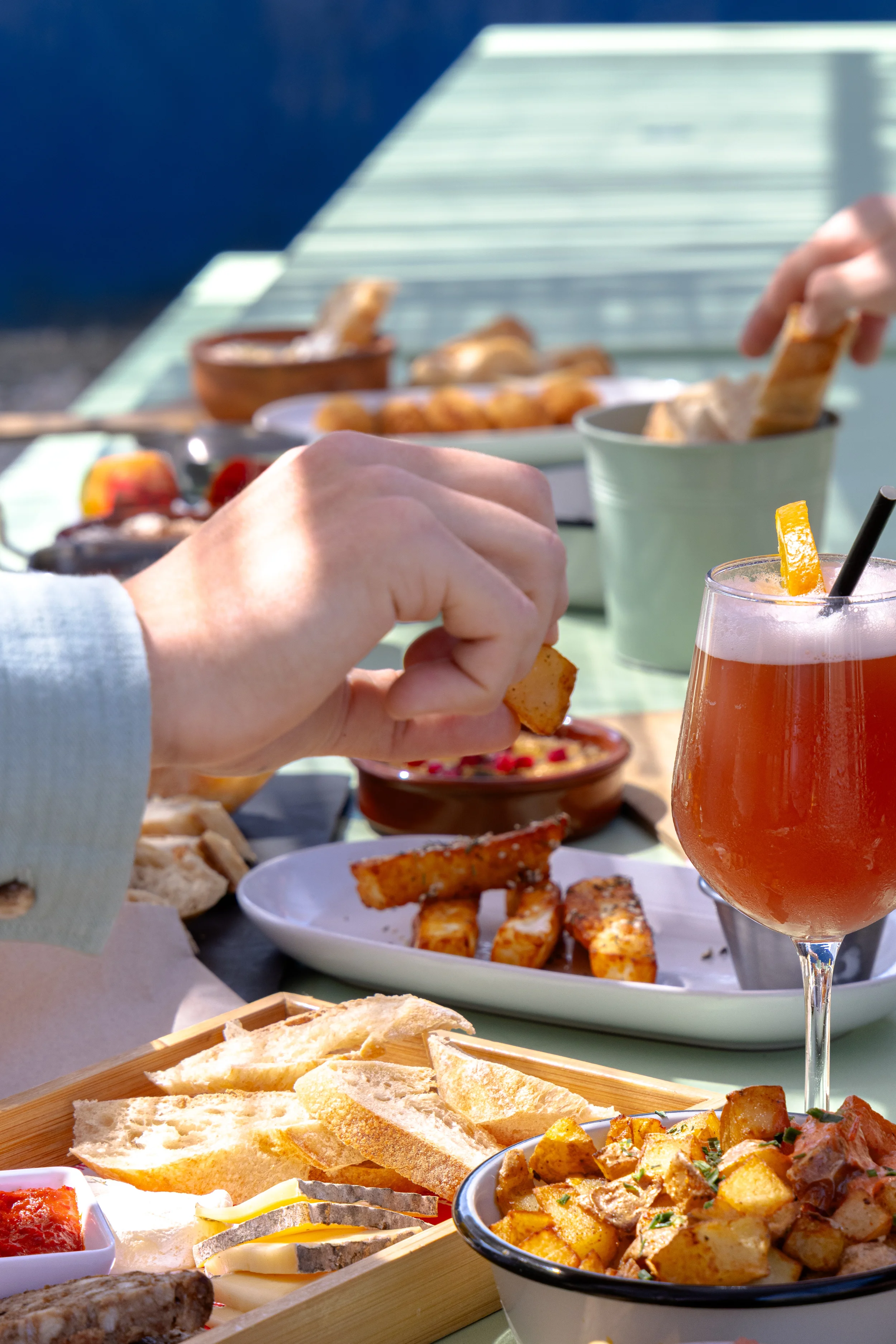 Tapas sur une table