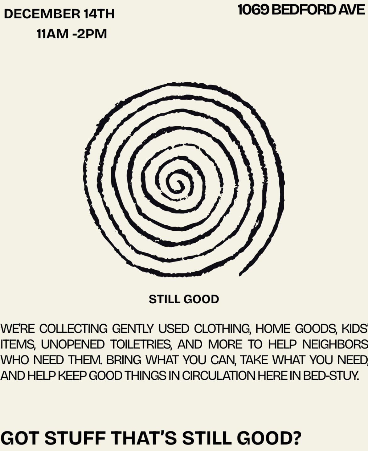 Still Good: Holiday Market