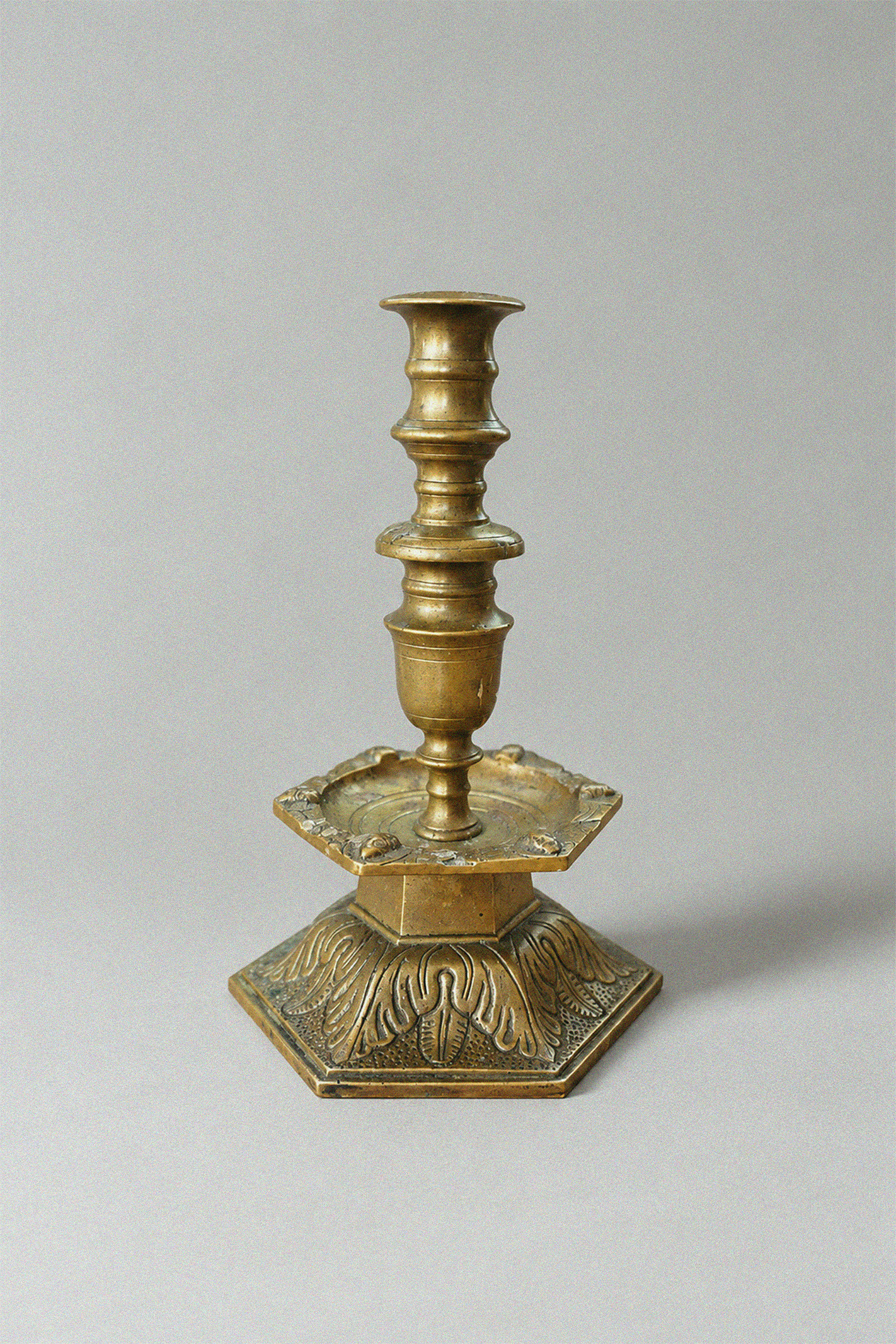 Antique Brass Candlestick