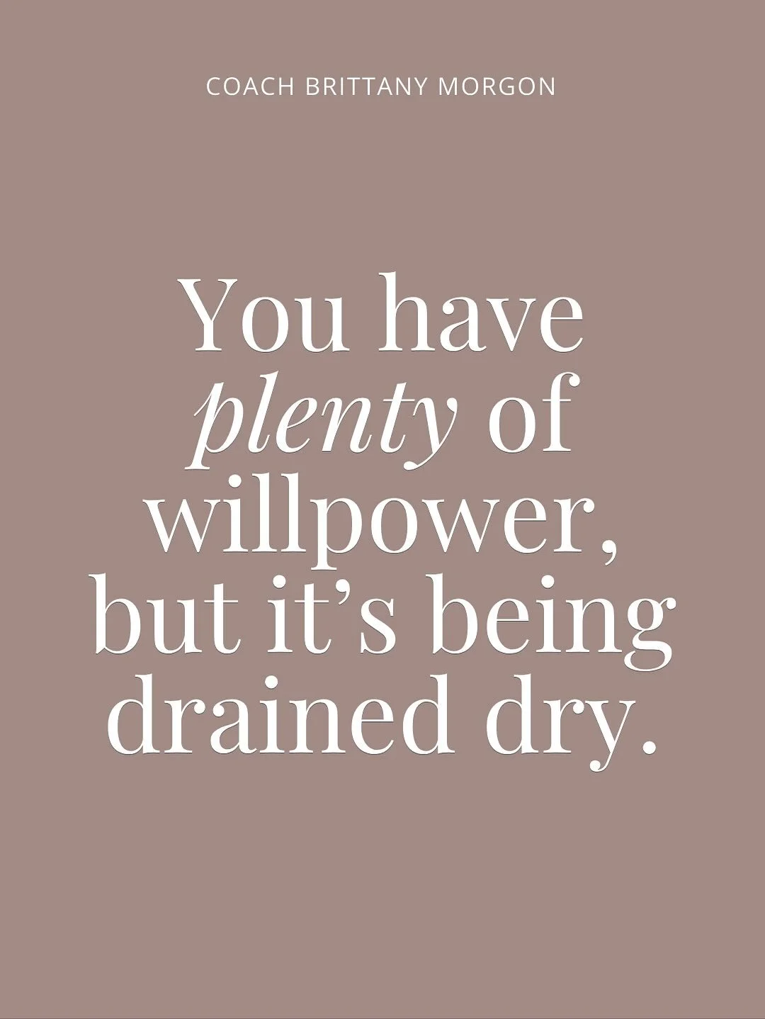 Willpower is the most overrated tool in the wellness industry. There, I said it (and I&rsquo;ll fucking say it again).

You&rsquo;re not a lost cause because you hit snooze 6 times or because your meal prep went to die in the back of the fridge. Agai
