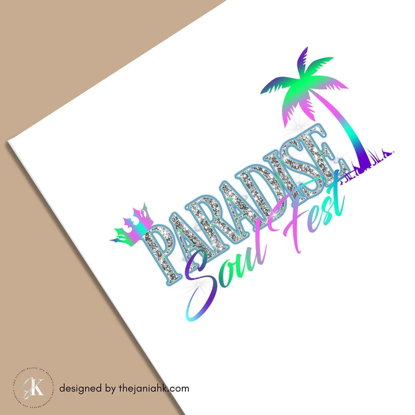 did a logo for paradise soul fest 😘🤑 
what do you think?