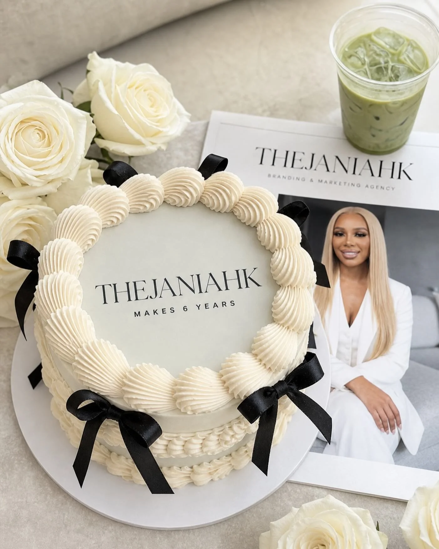6 YEARS IN BUSINESS 🤍

Today I&rsquo;m celebrating 6 years of THEJANIAHK &mdash; 6 years of building brands, bringing visions to life, learning, growing, and being trusted with so many beautiful businesses and ideas.
To every client who has booked w