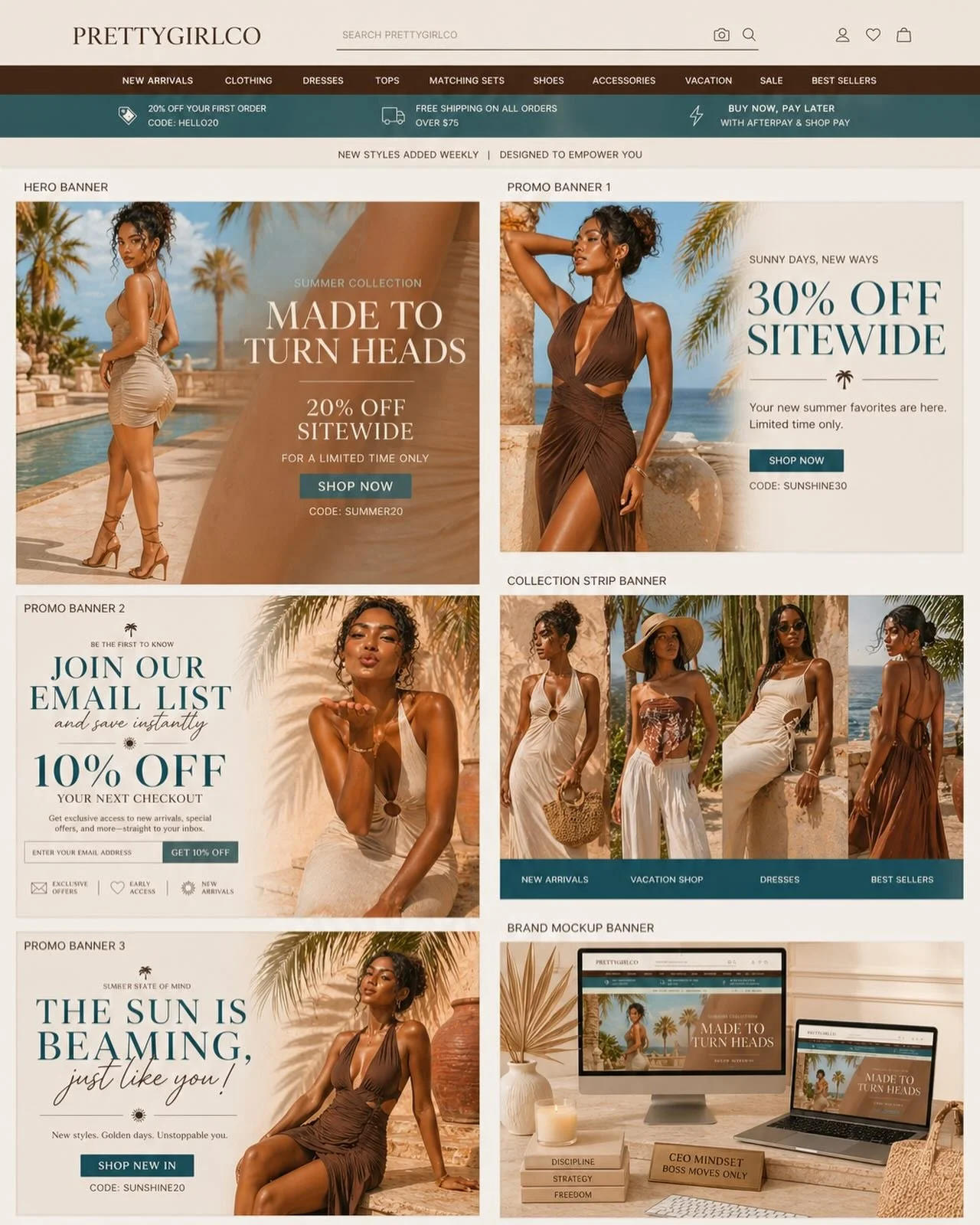 If your website looks unorganized&hellip; your customers feel it.

I design complete banner systems that guide your customer journey:
✔️ Attention-grabbing hero banners
✔️ High-converting promo sections
✔️ Clean collection layouts
✔️ Branded email ca