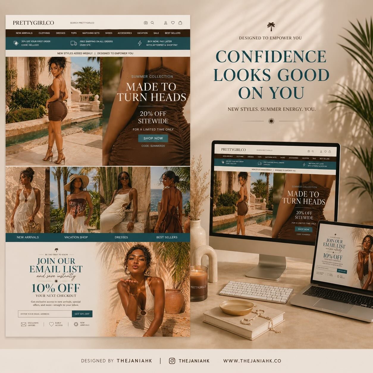 Your website should do more than look good&hellip; it should convert.

I design high-end, strategic websites that turn visitors into paying clients&mdash;without confusion, clutter, or wasted traffic.

From branding to layout, every detail is intenti