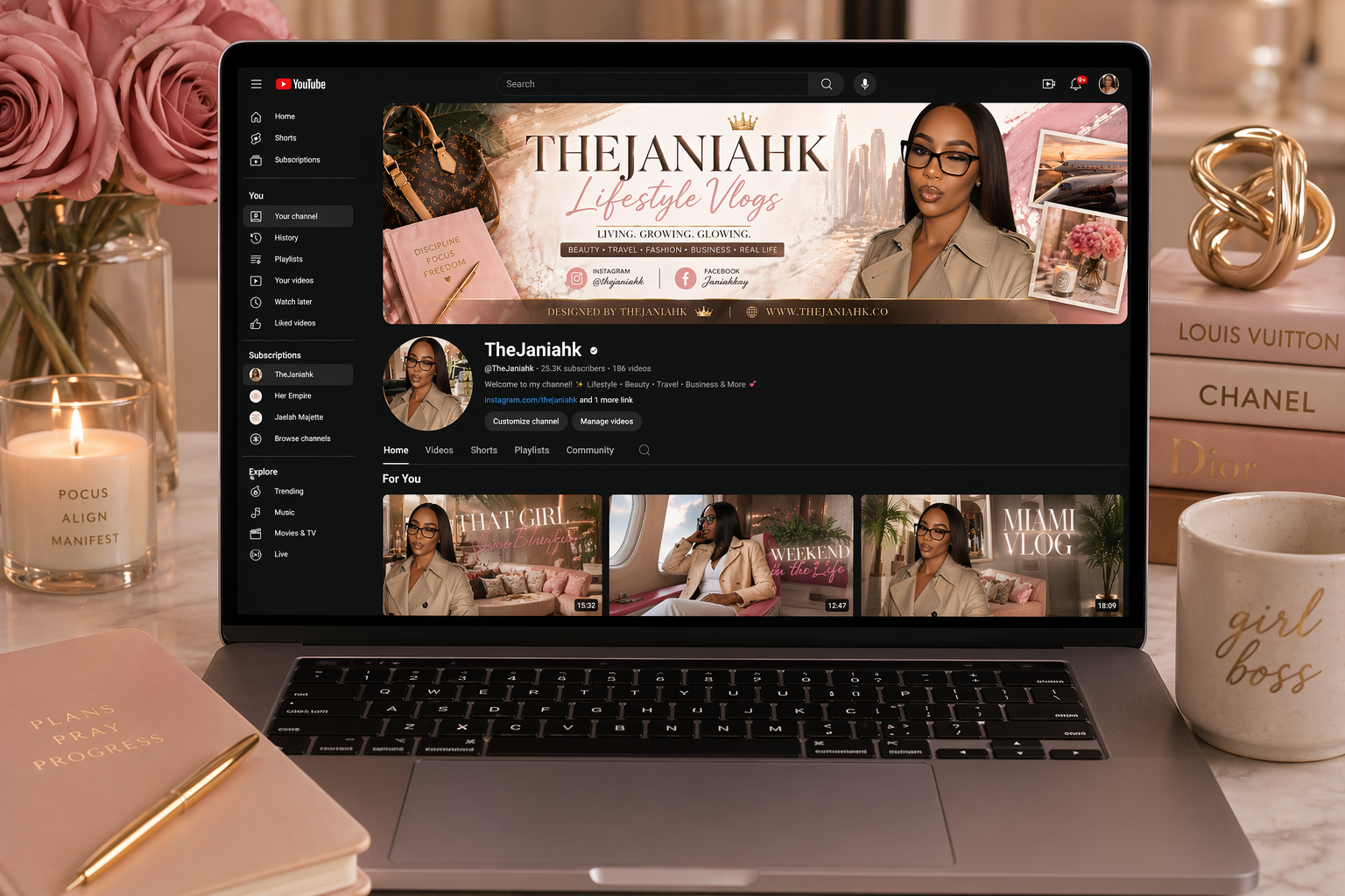 YOUTUBE  COVER PHOTO DESIGN