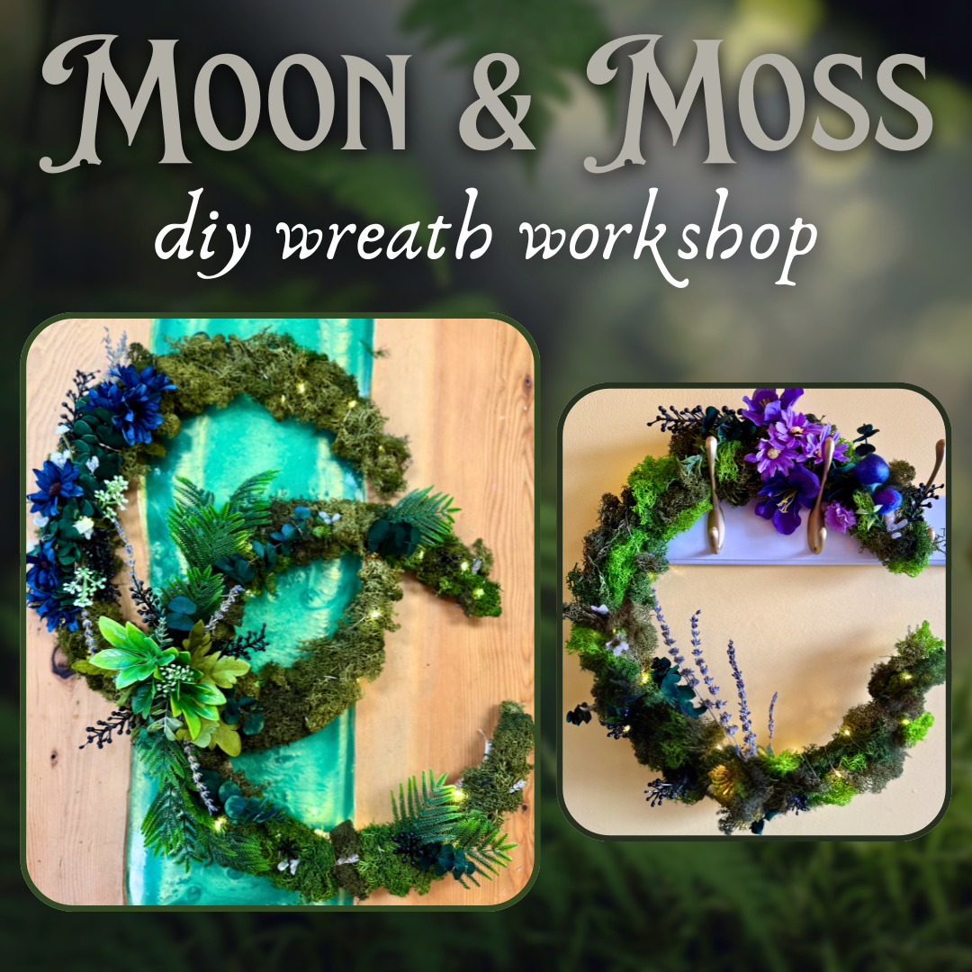 Moon &amp; Moss DIY Wreath Workshop