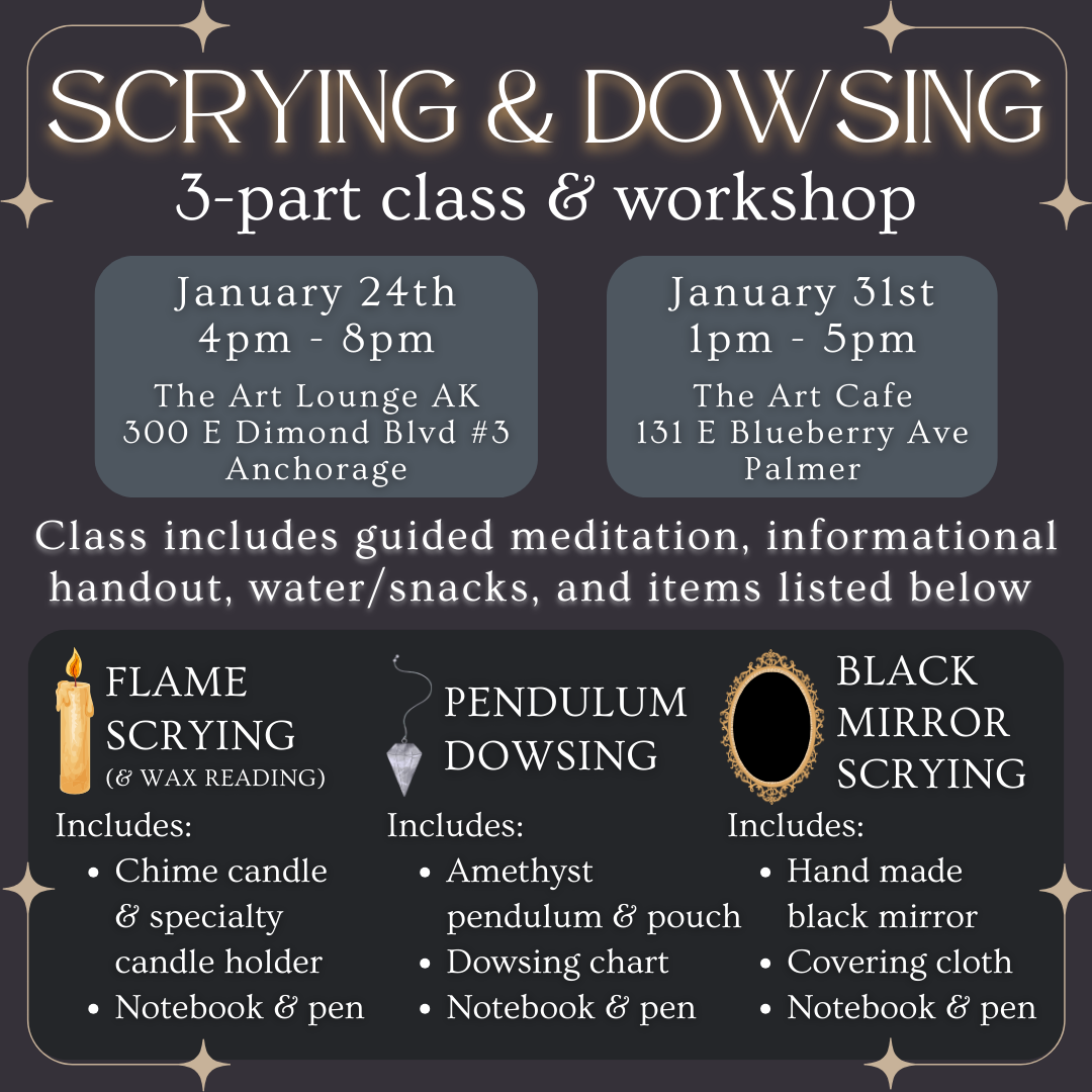 Scrying & Dowsing Class & Workshop