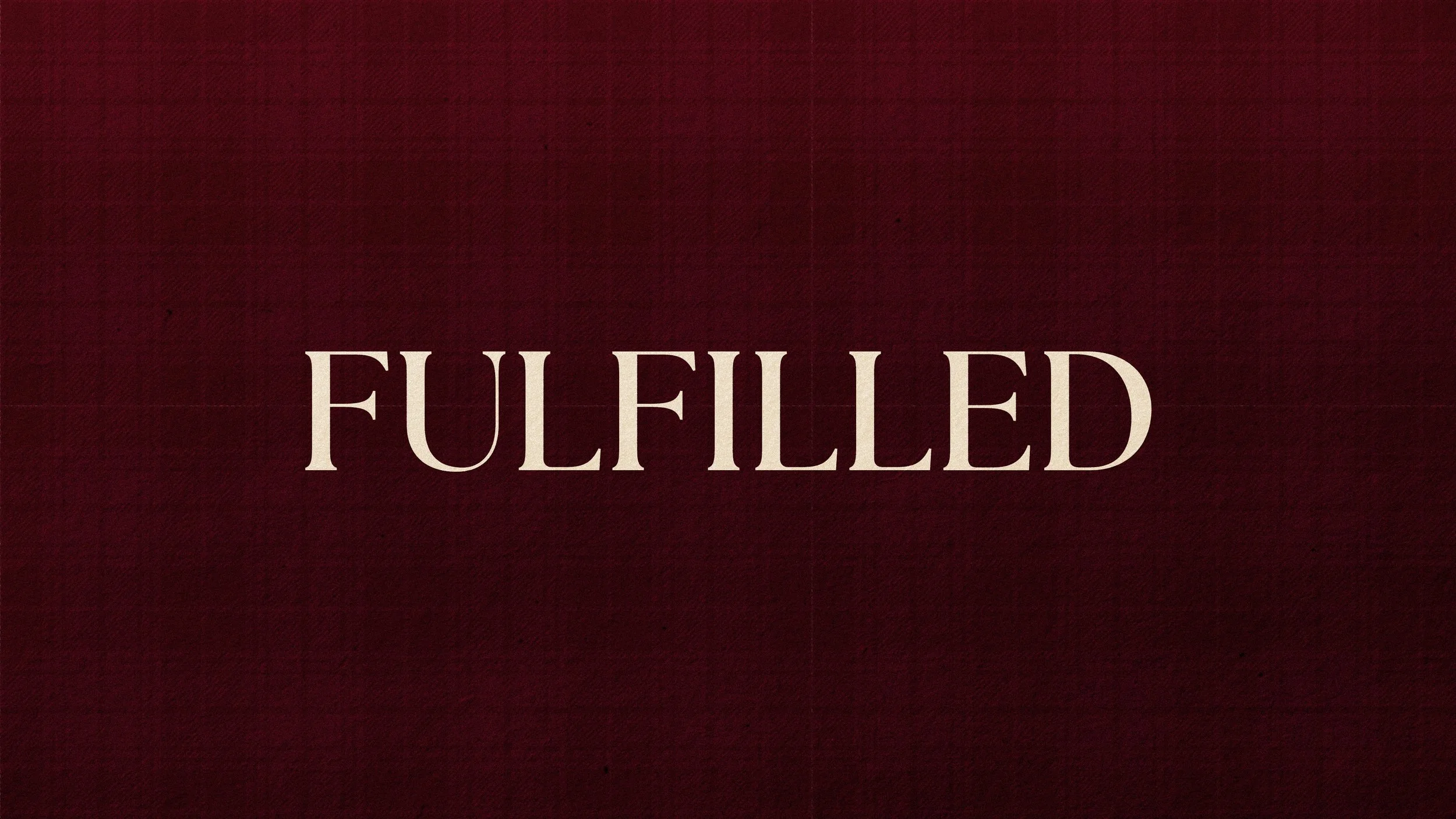 Fulfilled