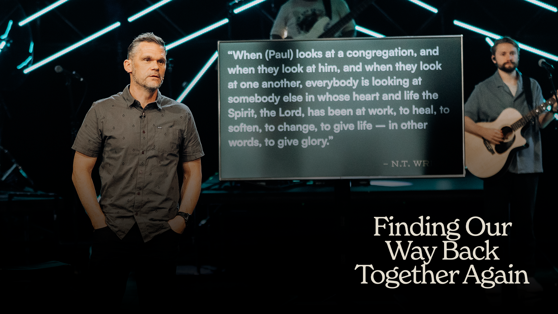 Glory-Bearers | Finding Our Way Back Together Again | Drew Moore