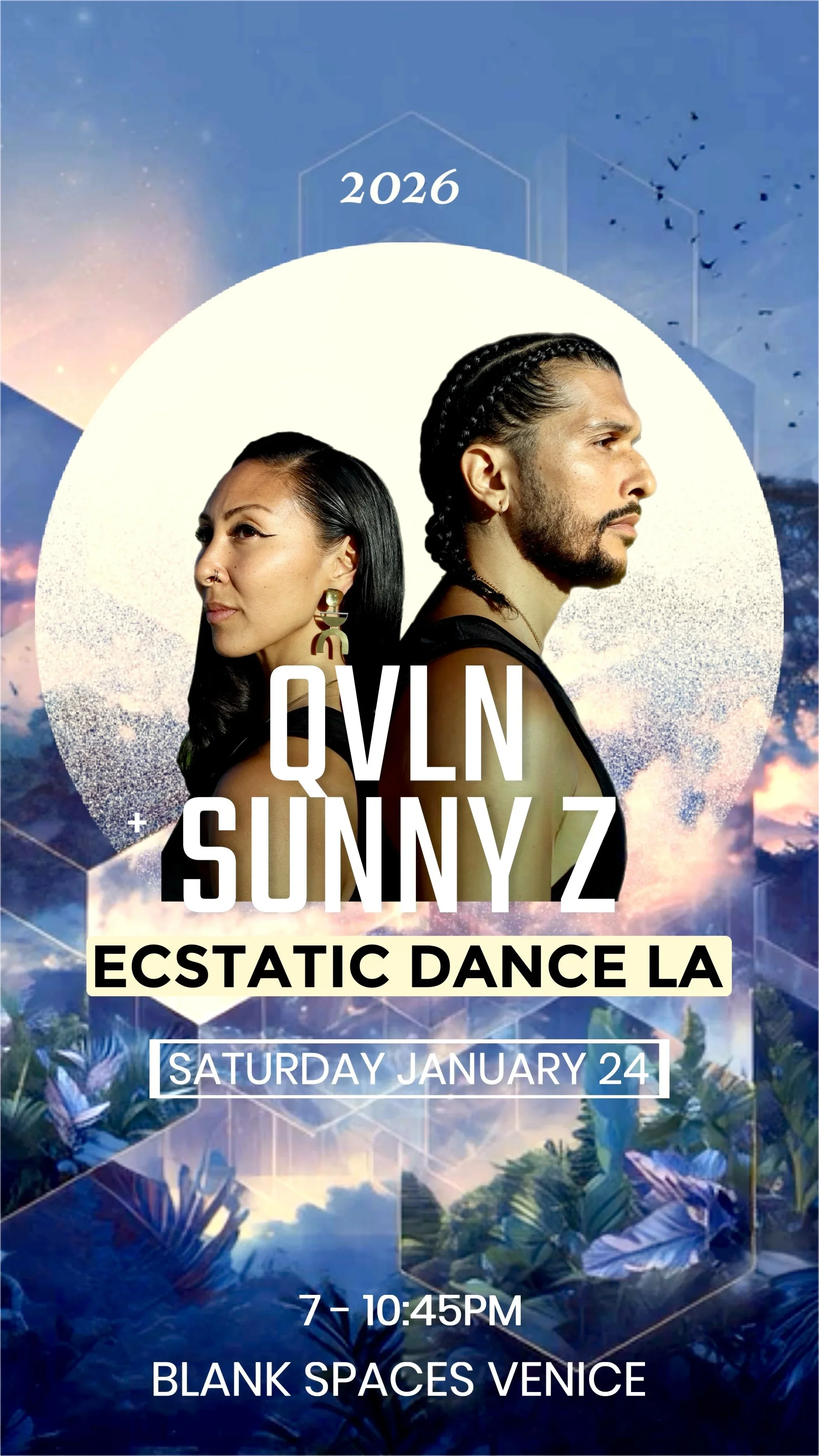 Ecstatic Dance: INDOOR DANCE | QVLN & Sunny Z