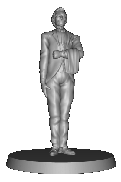 Manservant dnd mini from Love'n Fools by Verge Games.gif