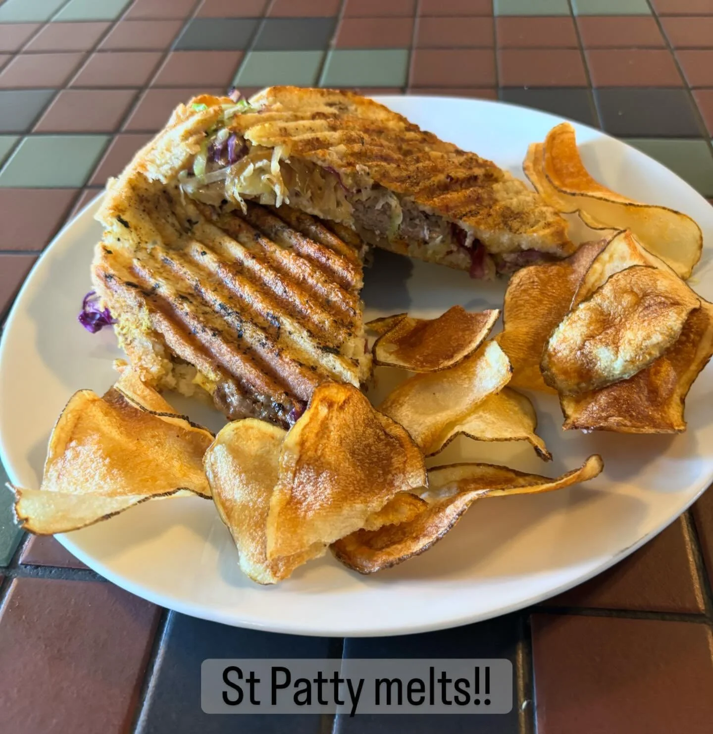 Open today for some Paddy Day grub!!