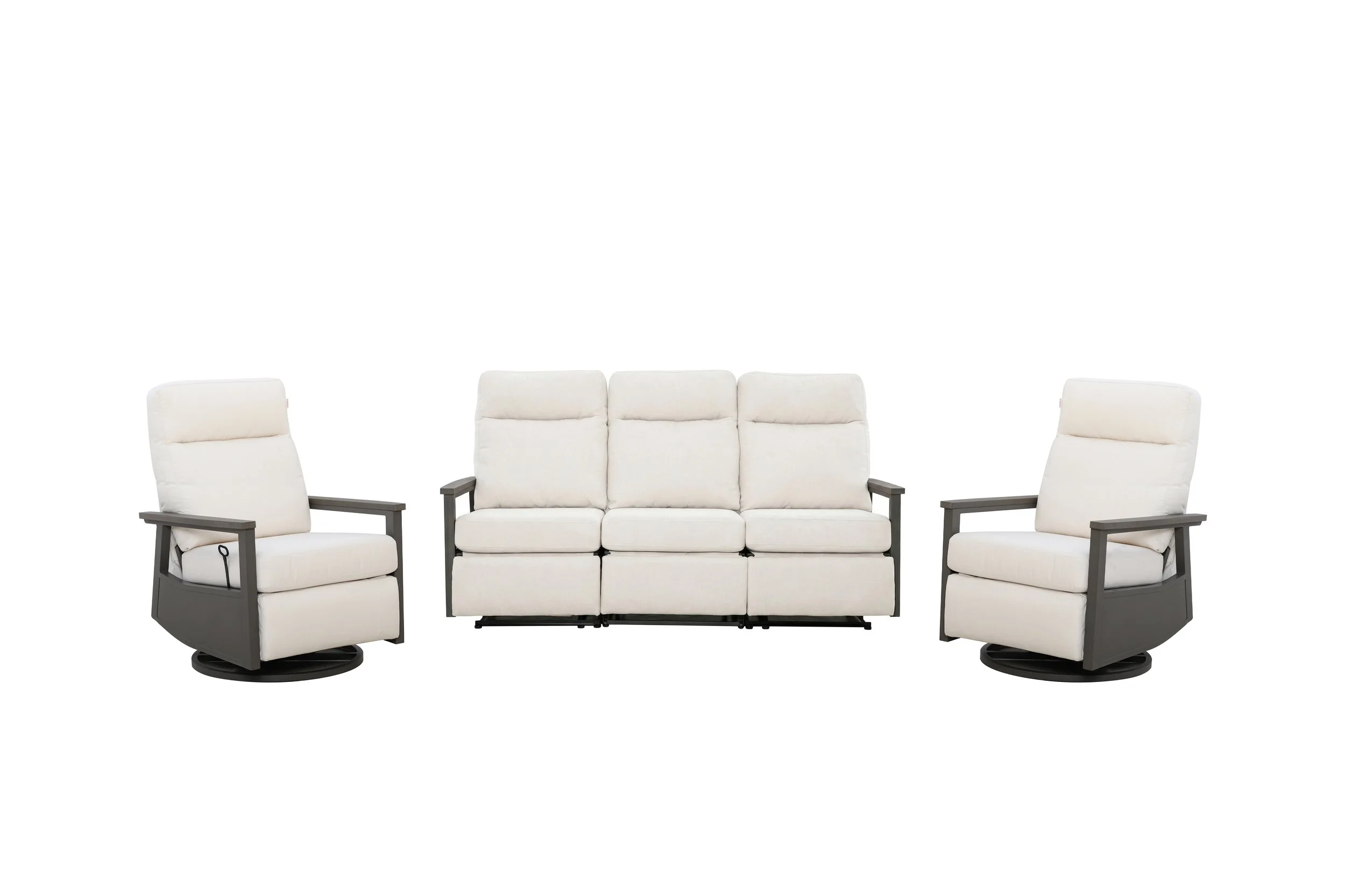 Huntington 5-Seat Patio Aluminum Reclining Sofa Conversation Set in Sunbrella® Canvas Canvas 03.jpg