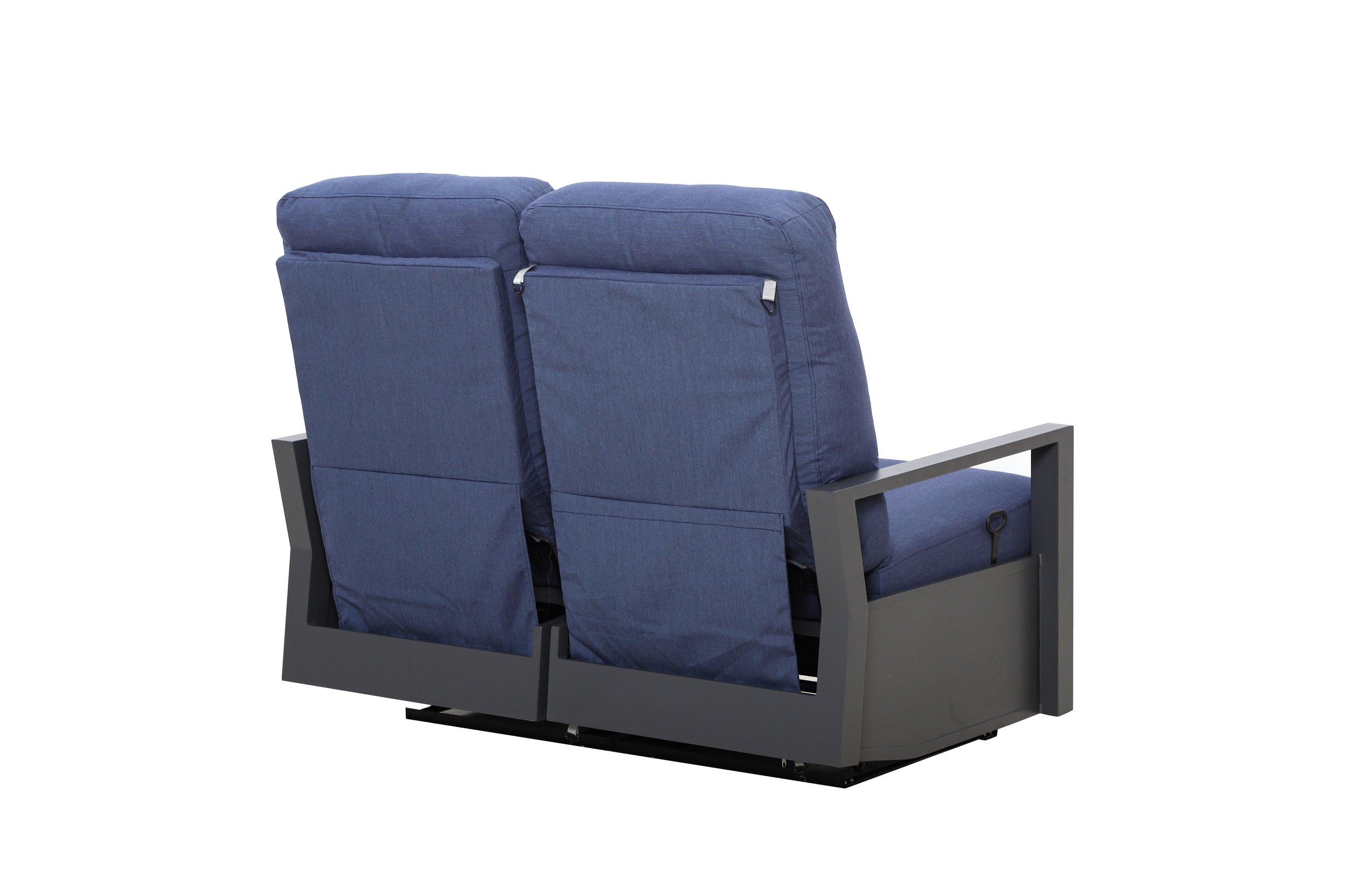 Shoreline Aluminum Reclining Loveseat Sofa 01.jpg