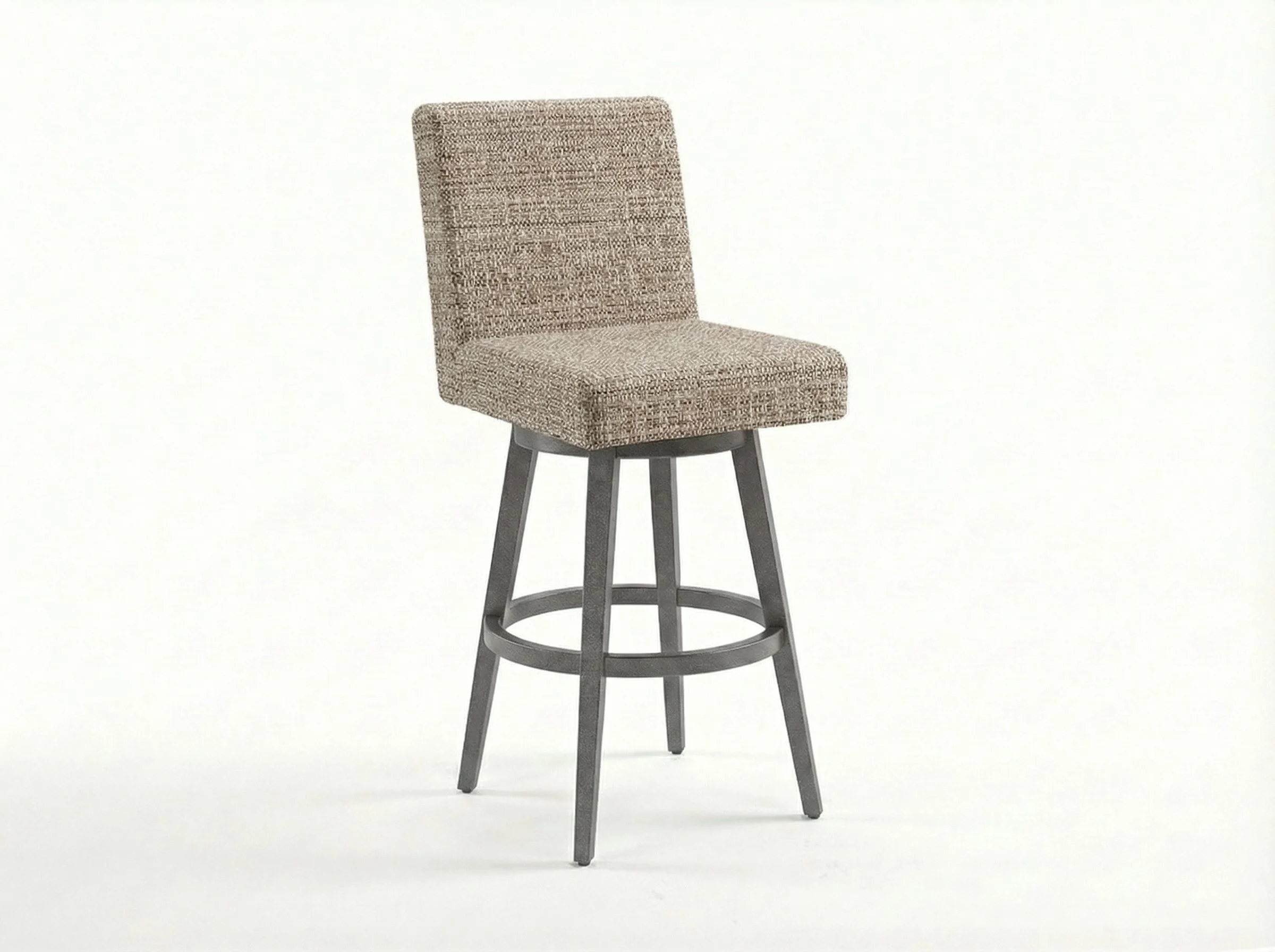 Outdoor Nook Solurium™ Armless Swivel Bar Stool - Sand Weave | Outdoor Bar Stool