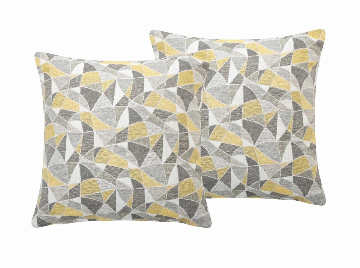 Pair of 16”x16" Caddyshack Sunshine Indoor/Outdoor Throw Pillows | Outdoor Pillow x 2