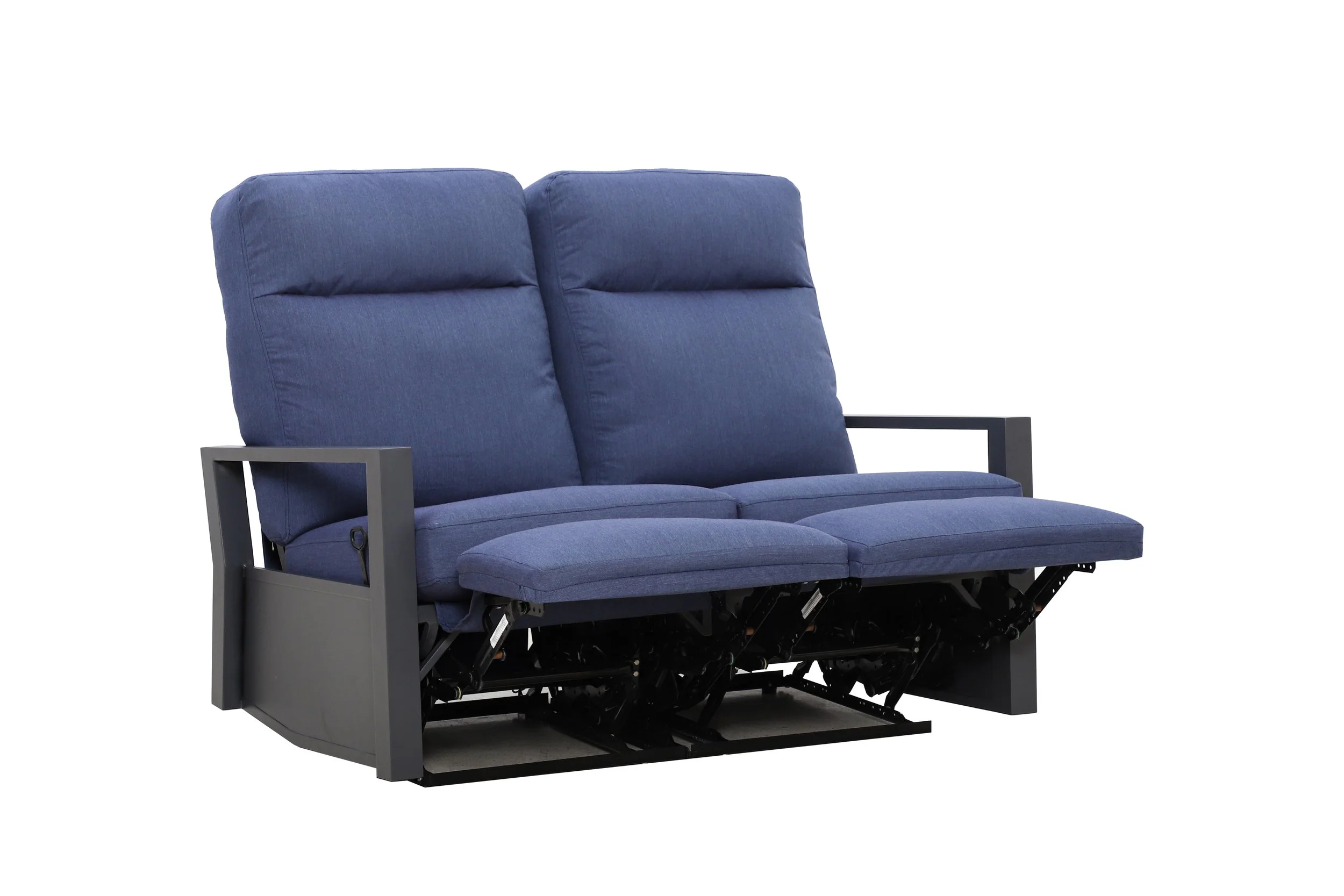 Shoreline Aluminum Reclining Loveseat Sofa 03.jpg