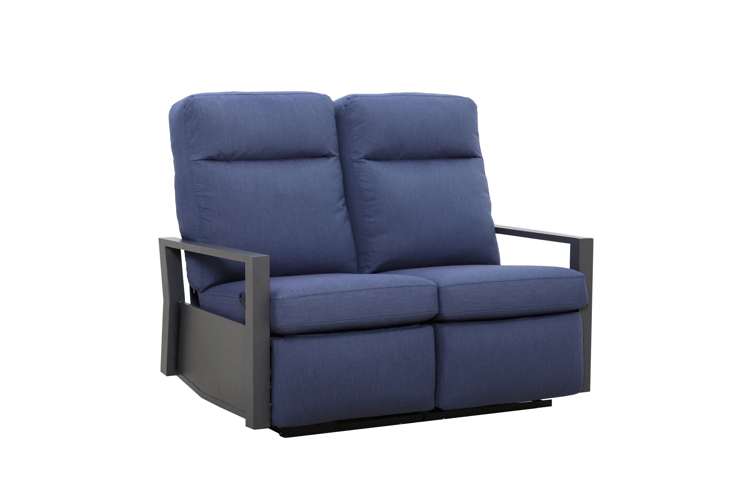 Shoreline Aluminum Reclining Loveseat Sofa 02.jpg