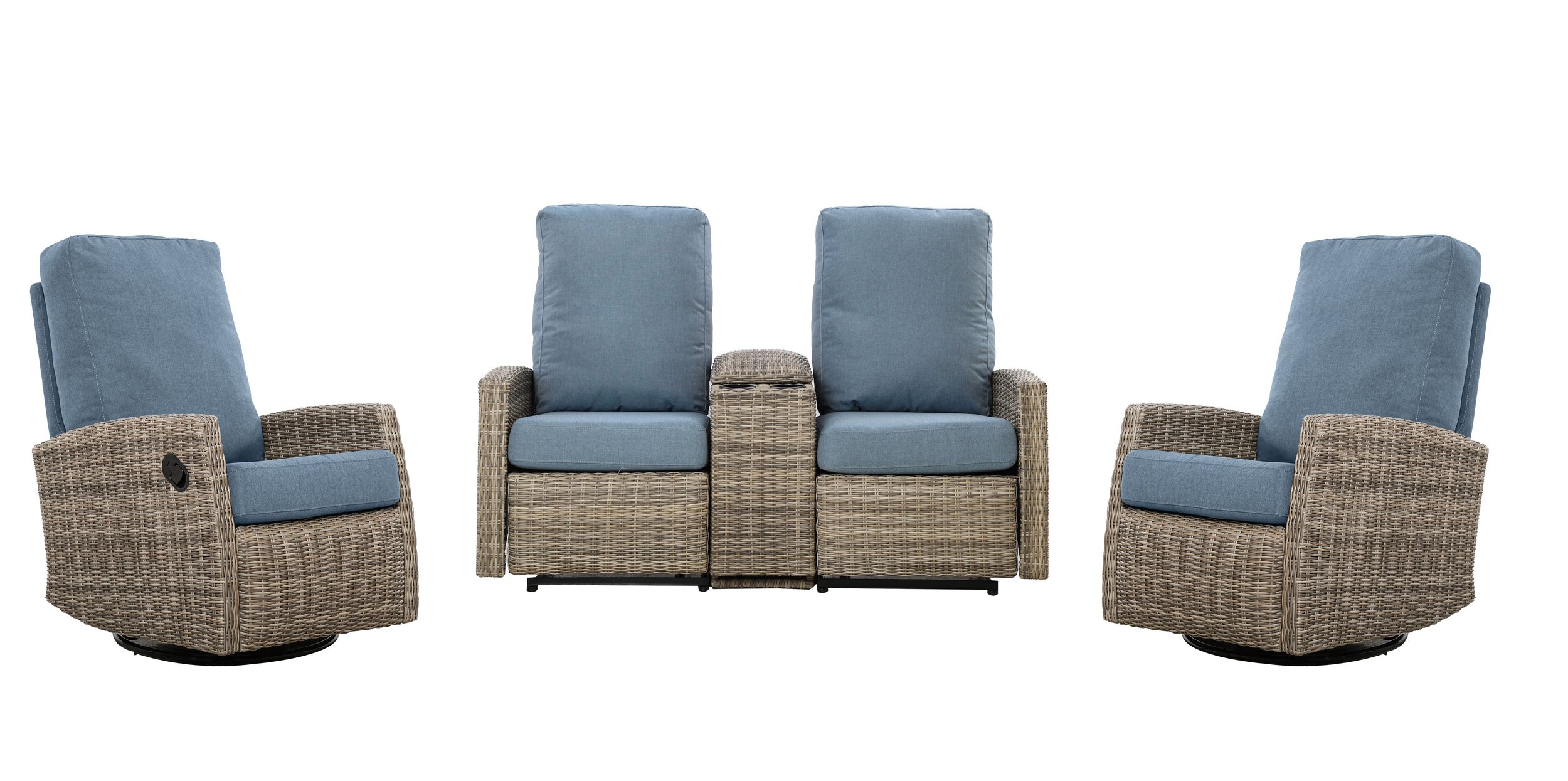 Keywest Console Loveseast set Blue.jpg