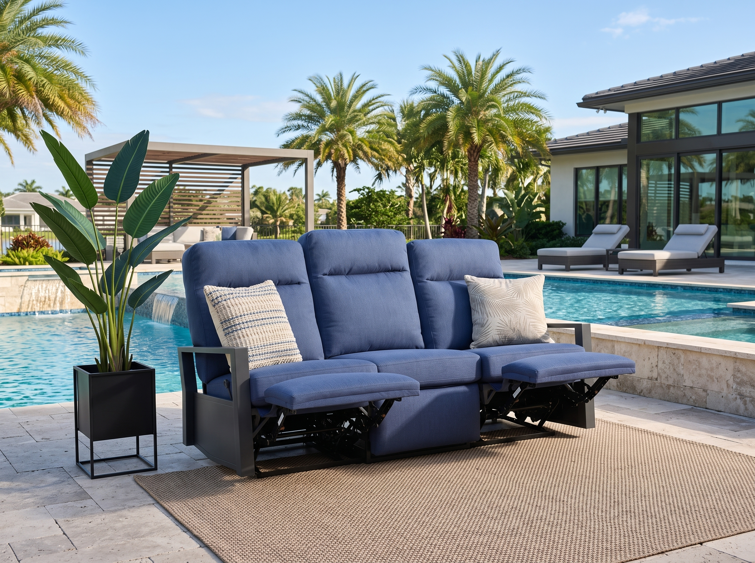 Shoreline Aluminum Reclining Sofa 08.png