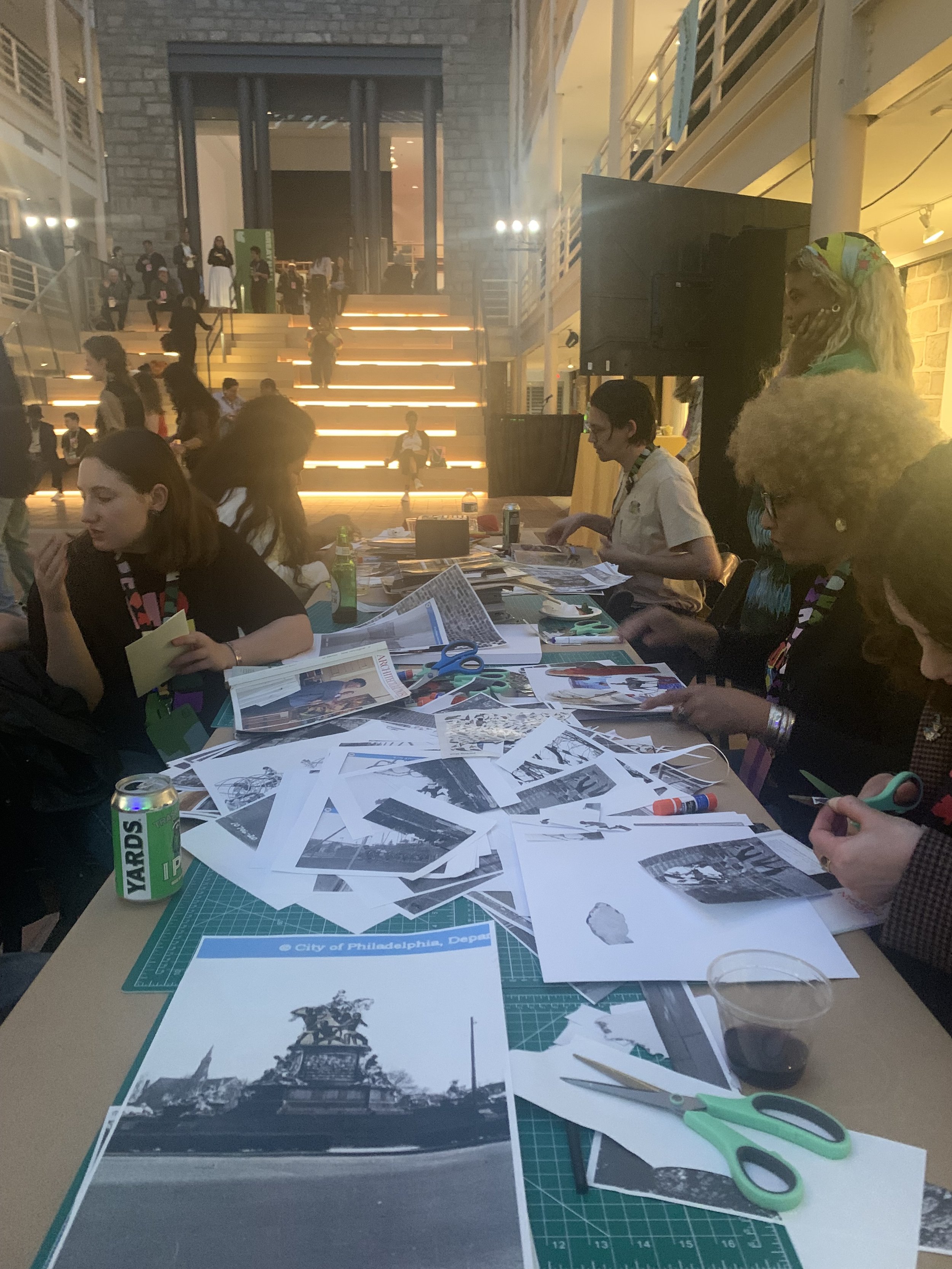 Monument Lab Summit Collage Activation 