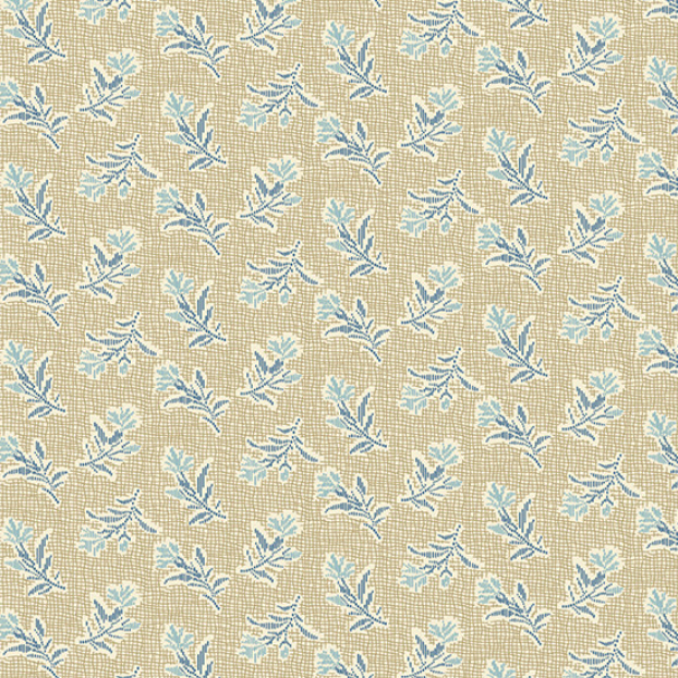 Something Blue by Laundry Basket Quilts Summer Field Burlap