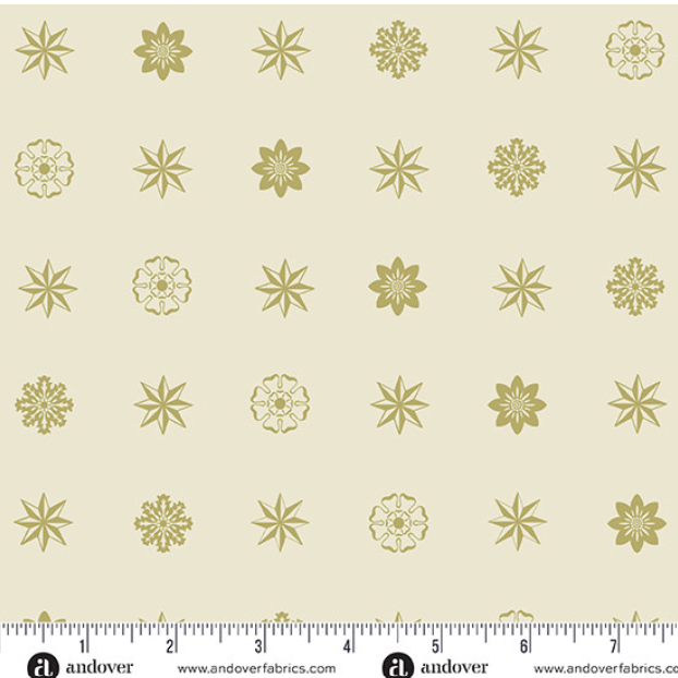 Ciao Bella by Eye Candy Quilts Rosette Alabaster