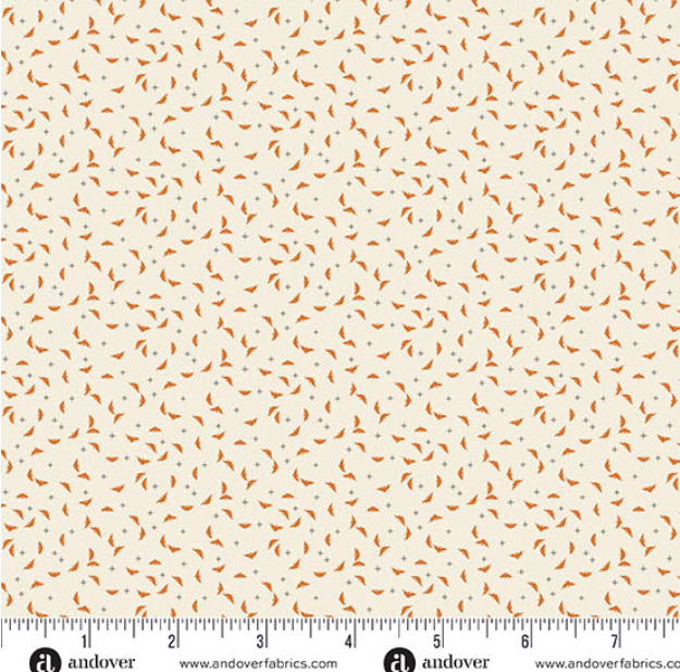 Midnight Moon by Andover Fabrics Bats Morning