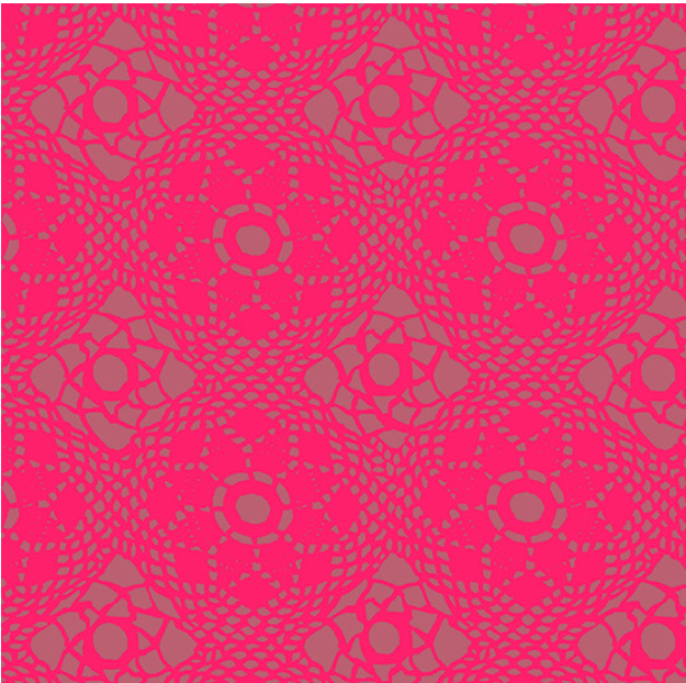 Sun Print 2021 by Alison Glass Crochet Strawberry