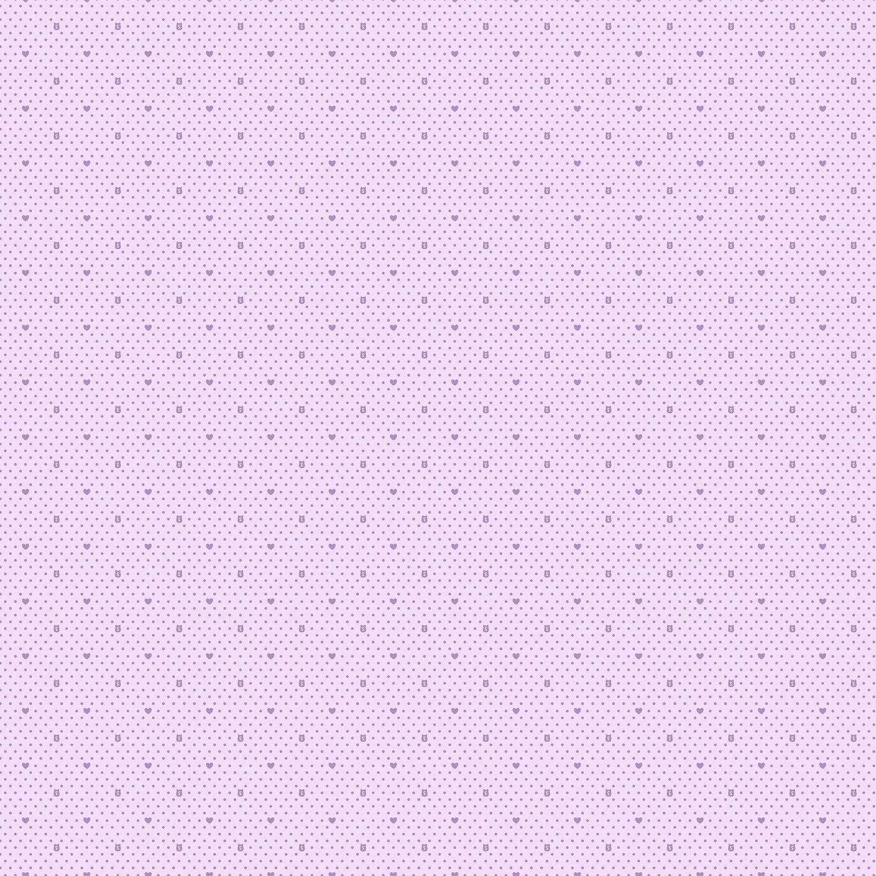 SQUISHMALLOWS - DOT LILAC - Northcott