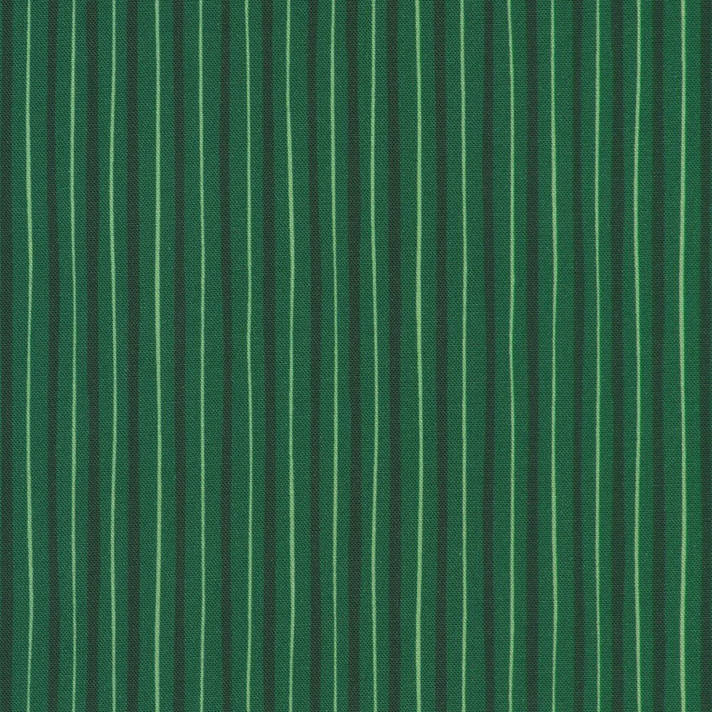 EVERGREEN STRIPES by Sewing Down South from Holiday Nutcracker Collection