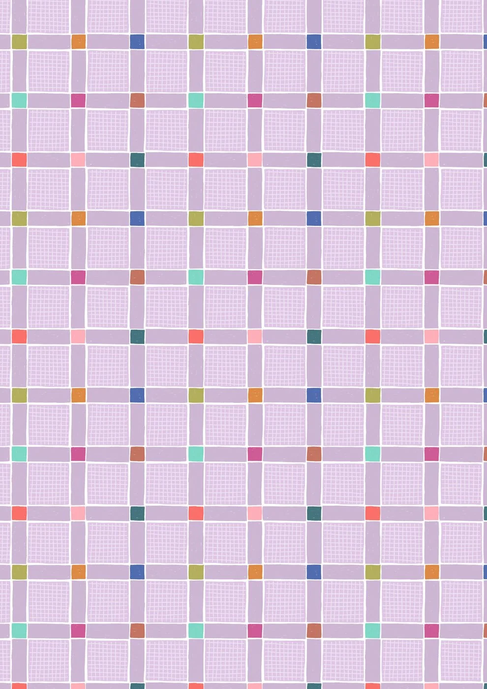 Lovely Check - Lilac