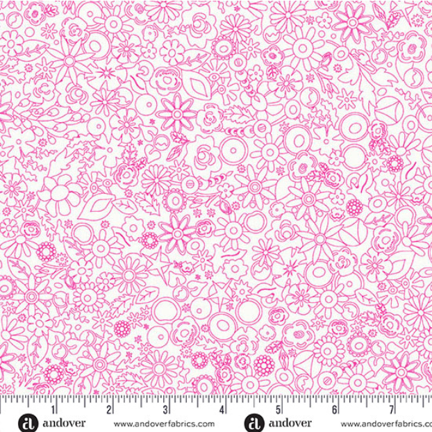 Sun Print Whisper by Alison Glass Woodland Cosmos