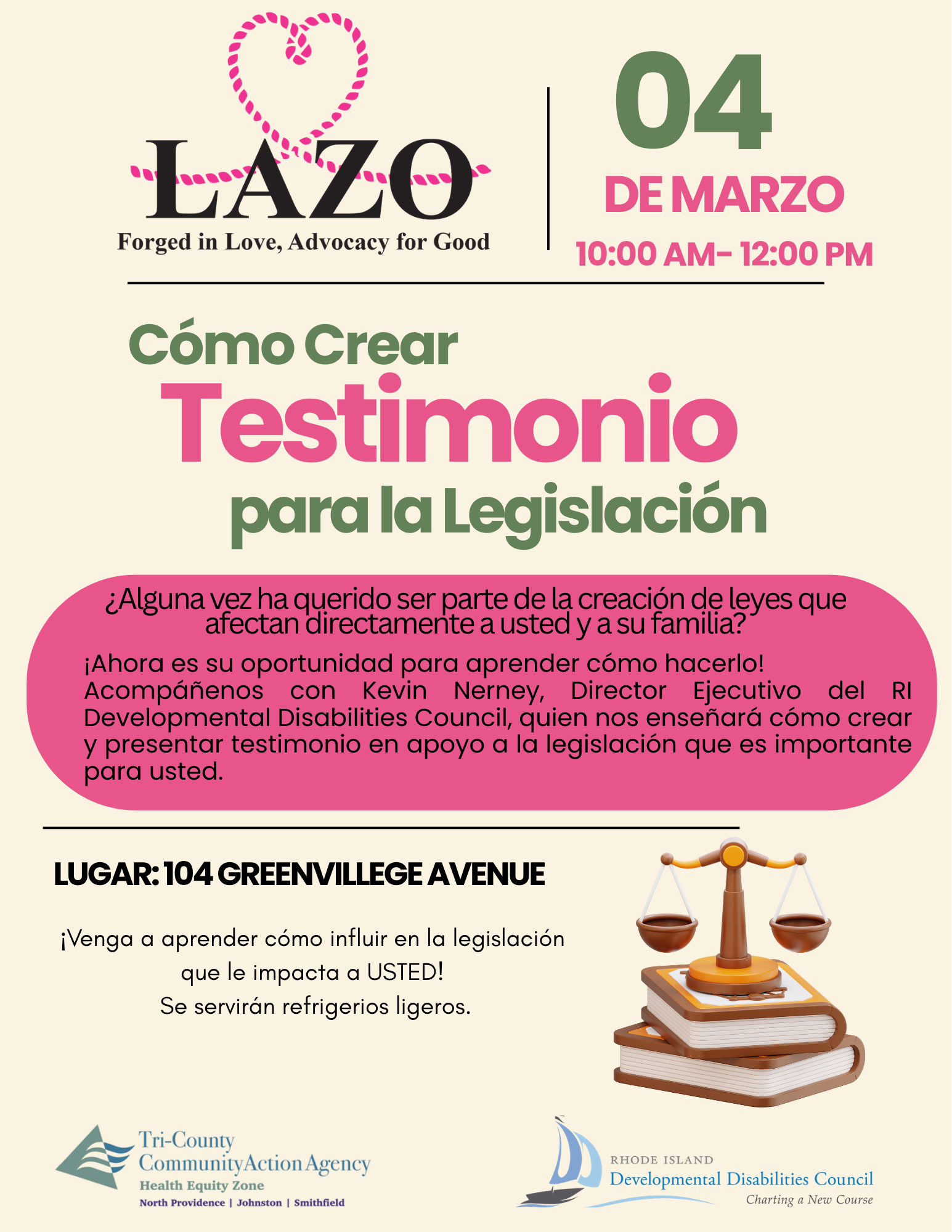 Creating Testimony for Legislation