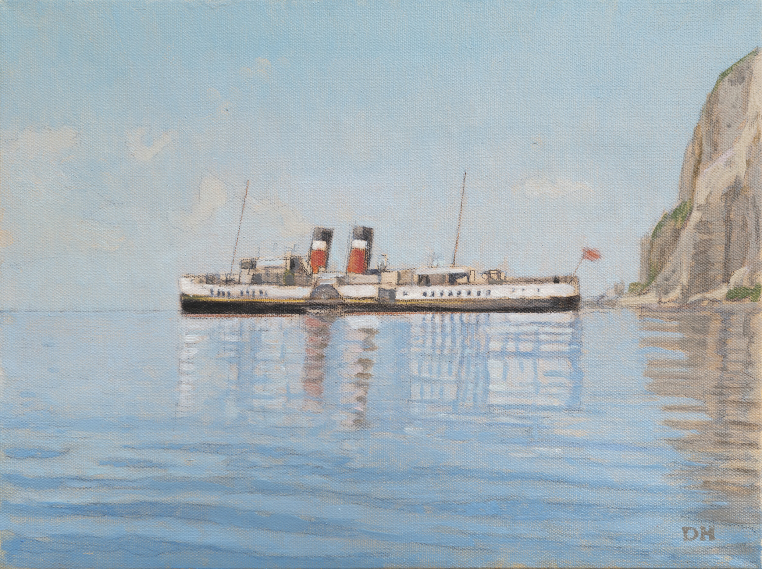 Leaving Isle Craig 12x16"