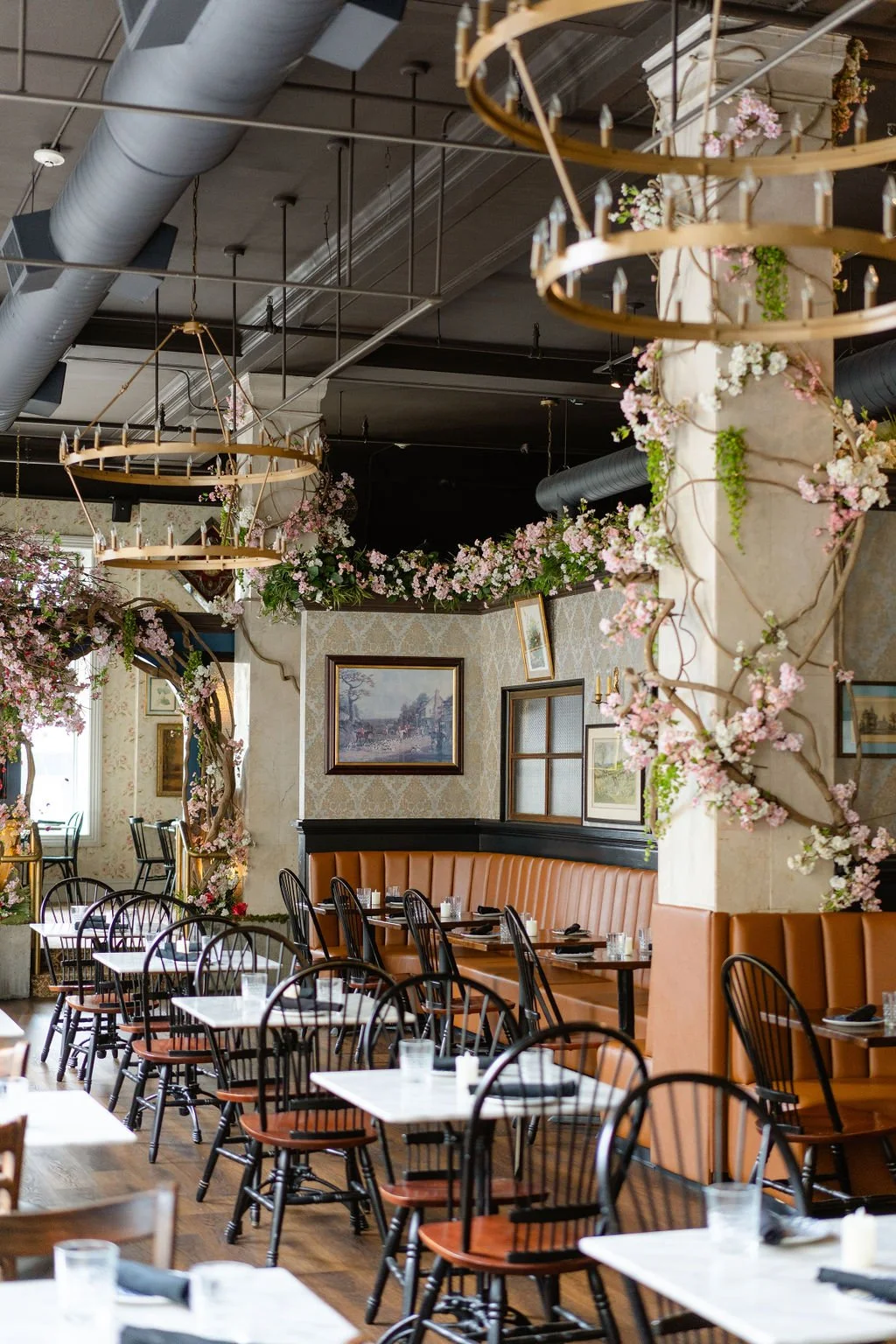 The Black Swan dining room in Asbury Park